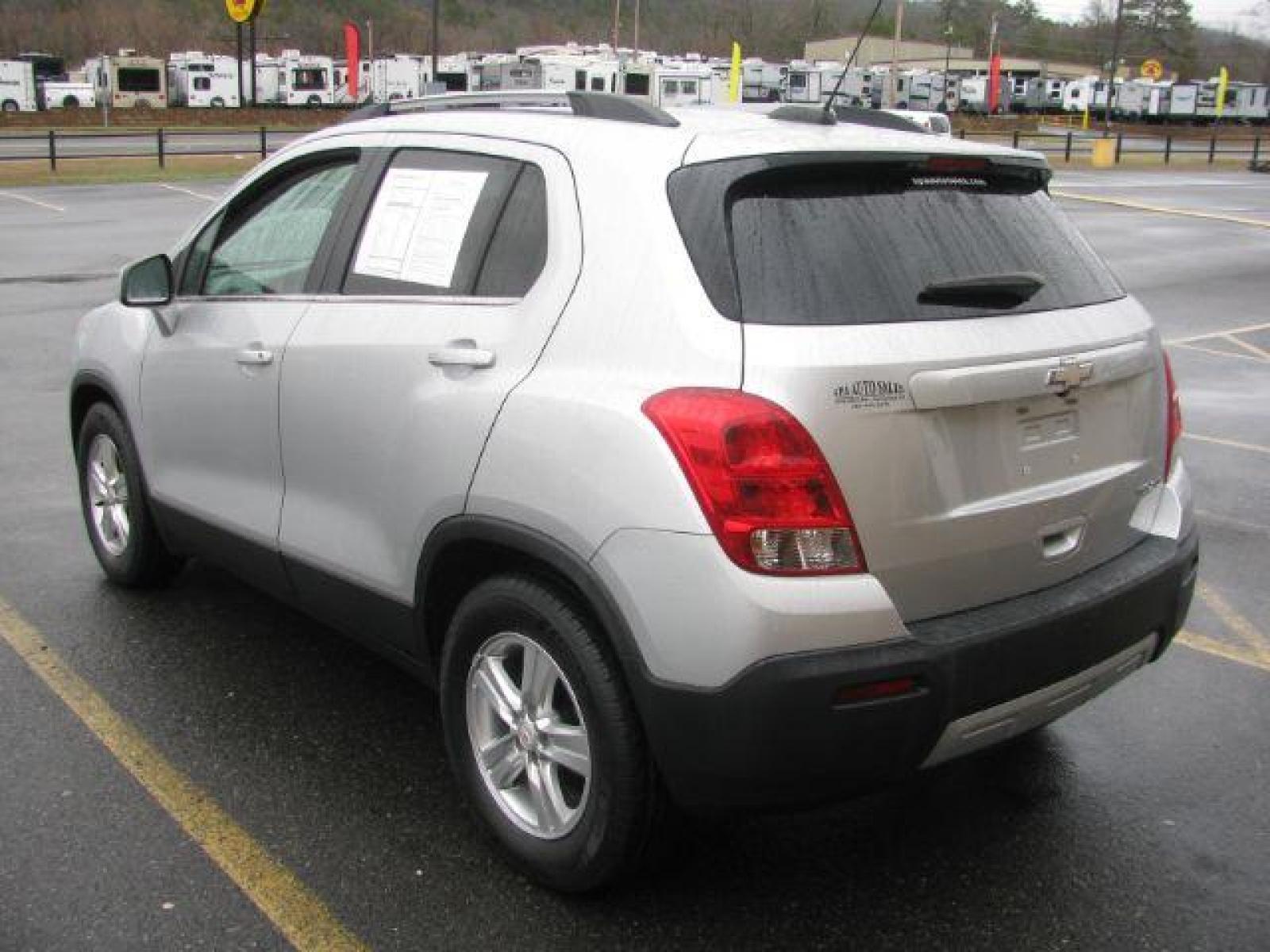 2015 Silver Chevrolet Trax LT FWD (KL7CJLSB5FB) with an 1.4L L4 DOHC 16V engine, 6-Speed Automatic transmission, located at 2443 Albert Pike, Hot Springs, AR, 71913, (501) 623-6255, 34.492222, -93.109993 - Photo #2