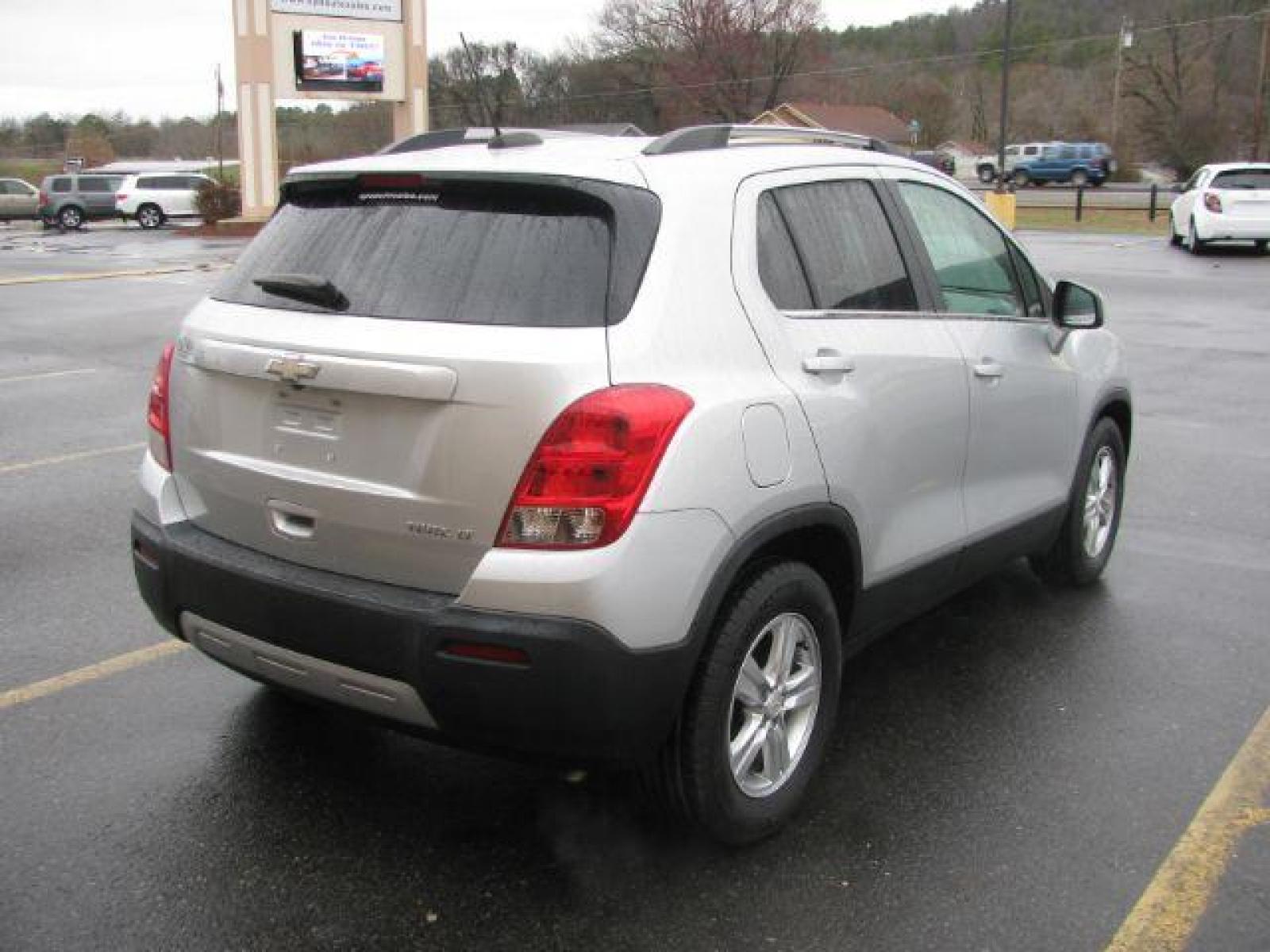 2015 Silver Chevrolet Trax LT FWD (KL7CJLSB5FB) with an 1.4L L4 DOHC 16V engine, 6-Speed Automatic transmission, located at 2443 Albert Pike, Hot Springs, AR, 71913, (501) 623-6255, 34.492222, -93.109993 - Photo #3