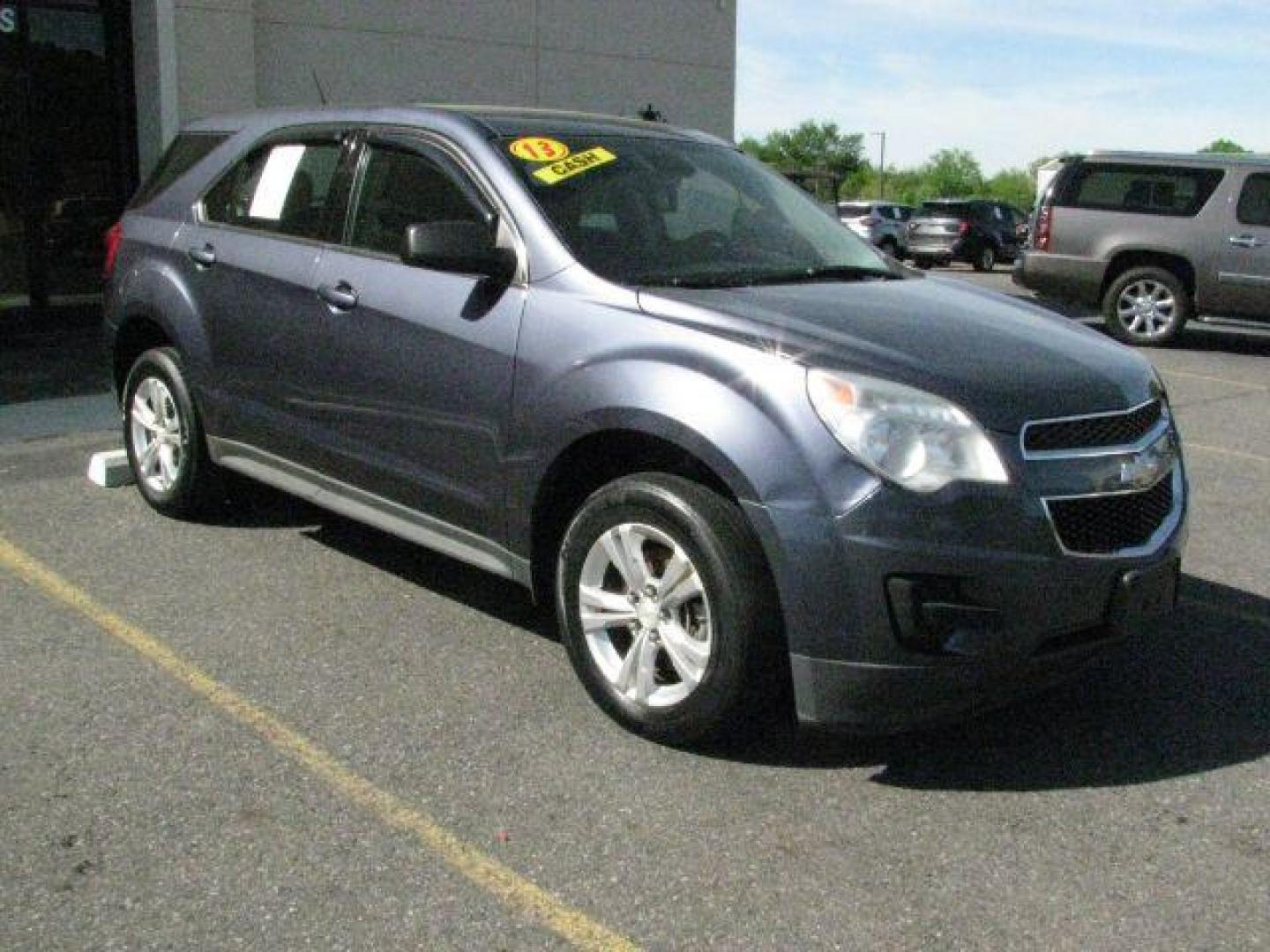2013 Blue Chevrolet Equinox LS 2WD (2GNALBEK7D6) with an 2.4L L4 DOHC 16V engine, 6-Speed Automatic transmission, located at 2443 Albert Pike, Hot Springs, AR, 71913, (501) 623-6255, 34.492222, -93.109993- Photo#0