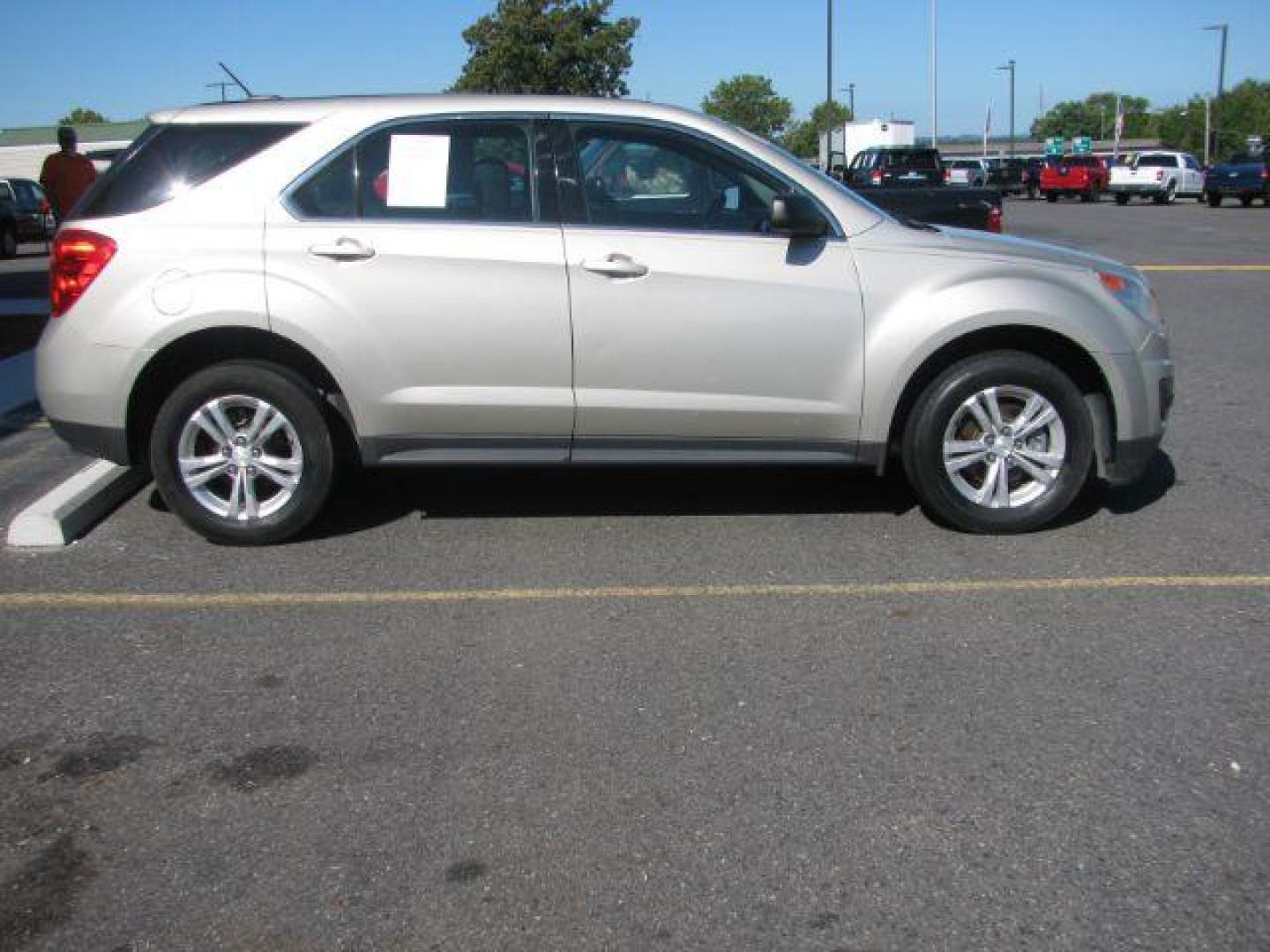 2015 Tan Chevrolet Equinox LS 2WD (2GNALAEK6F6) with an 2.4L L4 DOHC 16V FFV engine, 6-Speed Automatic transmission, located at 2443 Albert Pike, Hot Springs, AR, 71913, (501) 623-6255, 34.492222, -93.109993 - Photo#1