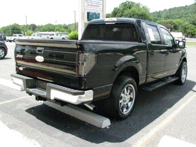 2012 Black Ford F-150 XLT SuperCrew 6.5-ft. Bed 2WD (1FTFW1CT5CK) with an 3.5L V6 TURBO engine, 6-Speed Automatic transmission, located at 2443 Albert Pike, Hot Springs, AR, 71913, (501) 623-6255, 34.492222, -93.109993- Photo#4