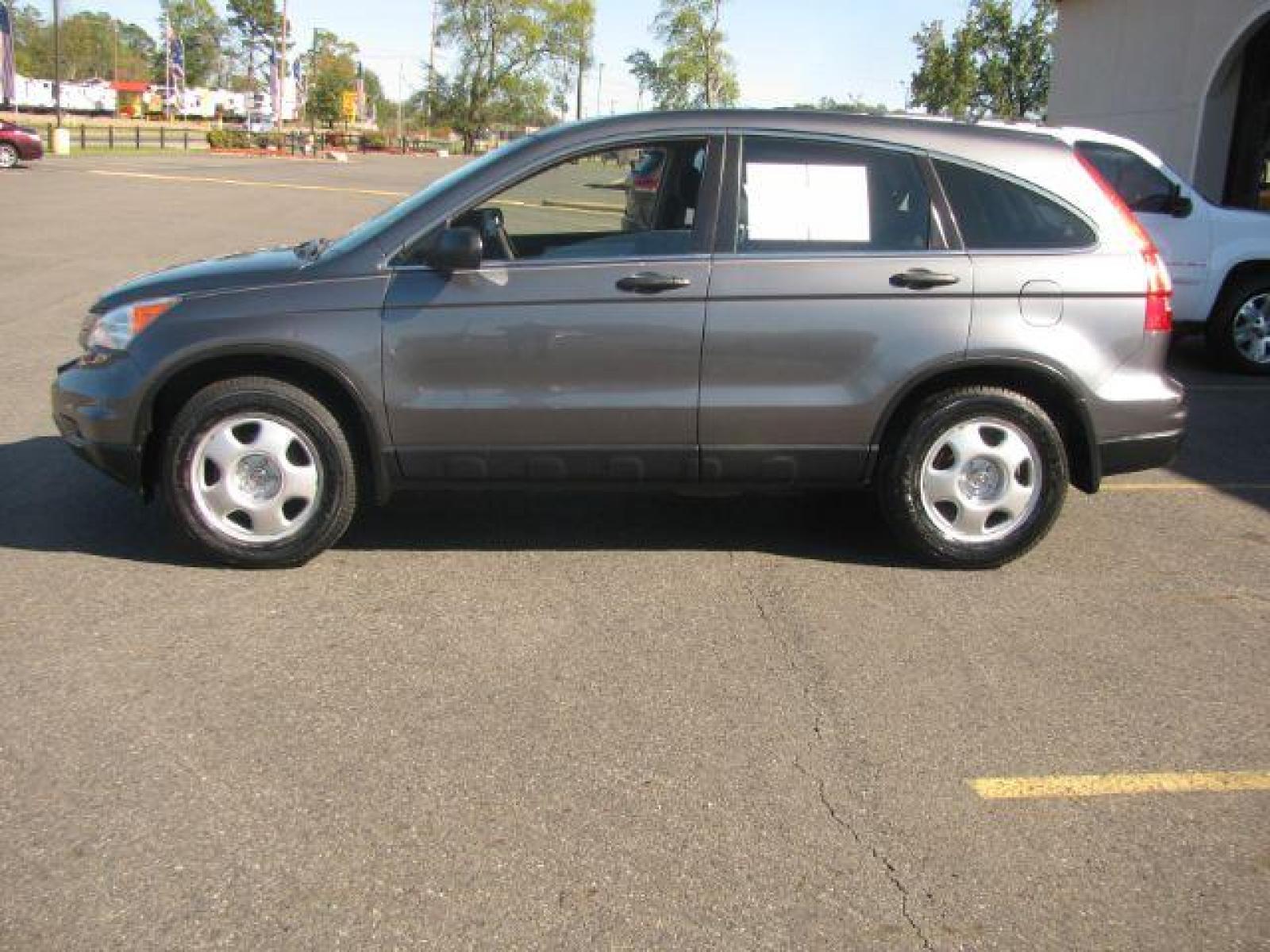 2011 Gray Honda CR-V LX 2WD 5-Speed AT (JHLRE3H30BC) with an 2.4L L4 DOHC 16V engine, 5-Speed Automatic transmission, located at 2443 Albert Pike, Hot Springs, AR, 71913, (501) 623-6255, 34.492222, -93.109993 - LISTED FEATURES MAY BE OPTIONAL AND NOT INCLUDED ON THIS VEHICLE!!! - Photo #1