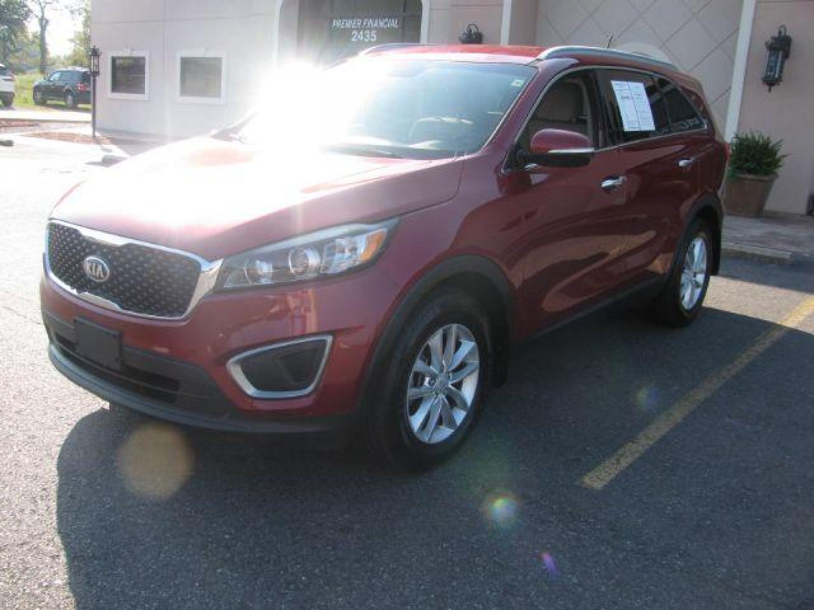 2017 Maroon Kia Sorento LX 2WD (5XYPG4A3XHG) with an 2.4L L4 DOHC 16V engine, 6-Speed Automatic transmission, located at 2443 Albert Pike, Hot Springs, AR, 71913, (501) 623-6255, 34.492222, -93.109993 - LISTED FEATURES MAY BE OPTIONAL AND NOT INCLUDED ON THIS VEHICLE!!! - Photo #5