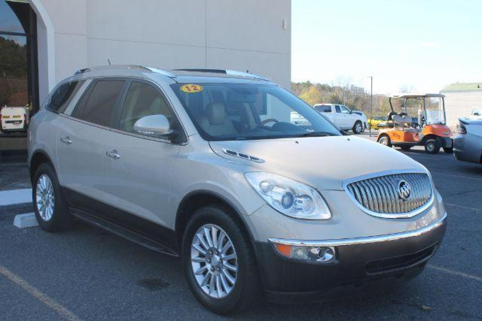 2012 Tan Buick Enclave Leather FWD (5GAKRCED0CJ) with an 3.6L V6 DOHC 24V engine, 6-Speed Automatic Overdrive transmission, located at 2443 Albert Pike, Hot Springs, AR, 71913, (501) 623-6255, 34.492222, -93.109993 - LISTED FEATURES MAY BE OPTIONAL AND NOT INCLUDED ON THIS VEHICLE!!! - Photo#4