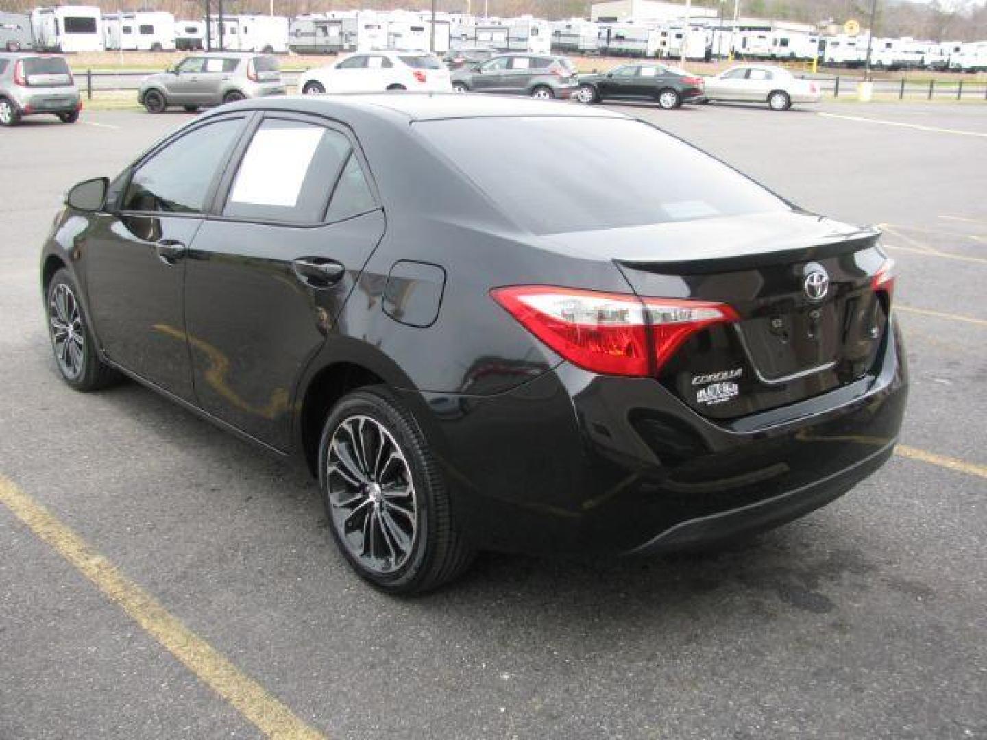 2015 Black Toyota Corolla S CVT (5YFBURHE5FP) with an 1.8L L4 DOHC 16V engine, Continuously Variable Transmission transmission, located at 2443 Albert Pike, Hot Springs, AR, 71913, (501) 623-6255, 34.492222, -93.109993 - LISTED FEATURES MAY BE OPTIONAL AND NOT INCLUDED ON THIS VEHICLE!!! - Photo#2