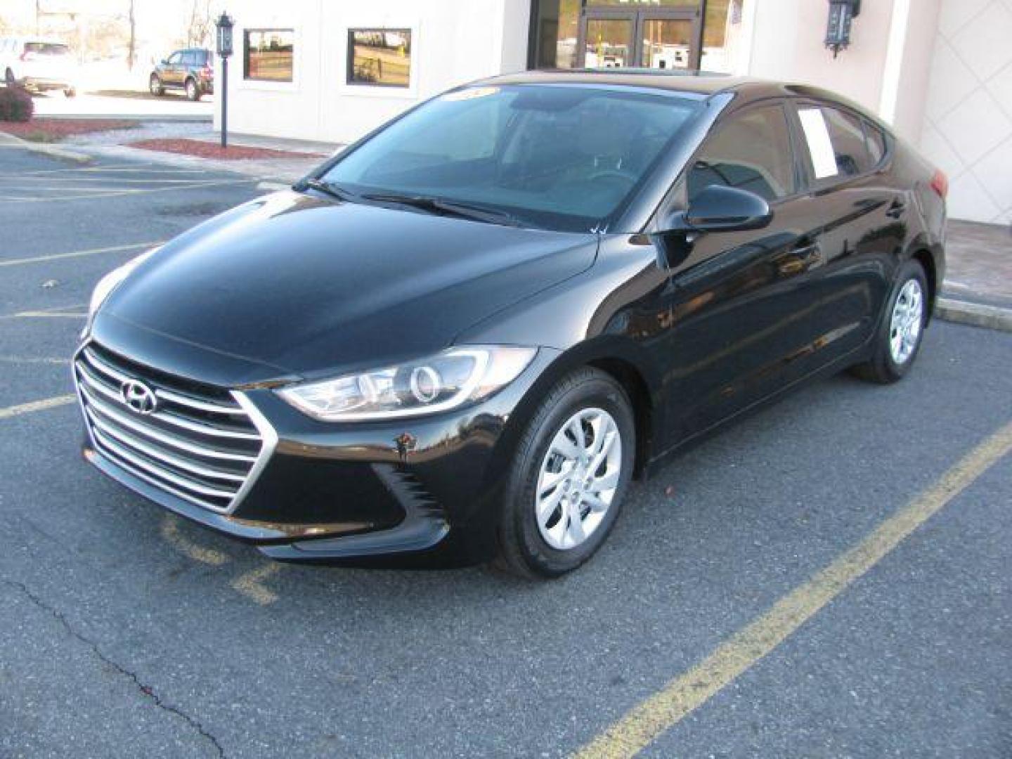 2018 Black Hyundai Elantra SE 6AT (5NPD74LF0JH) with an 1.8L L4 DOHC 16V engine, 6-Speed Automatic transmission, located at 2443 Albert Pike, Hot Springs, AR, 71913, (501) 623-6255, 34.492222, -93.109993 - All listed features may not be available!!!! - Photo#0