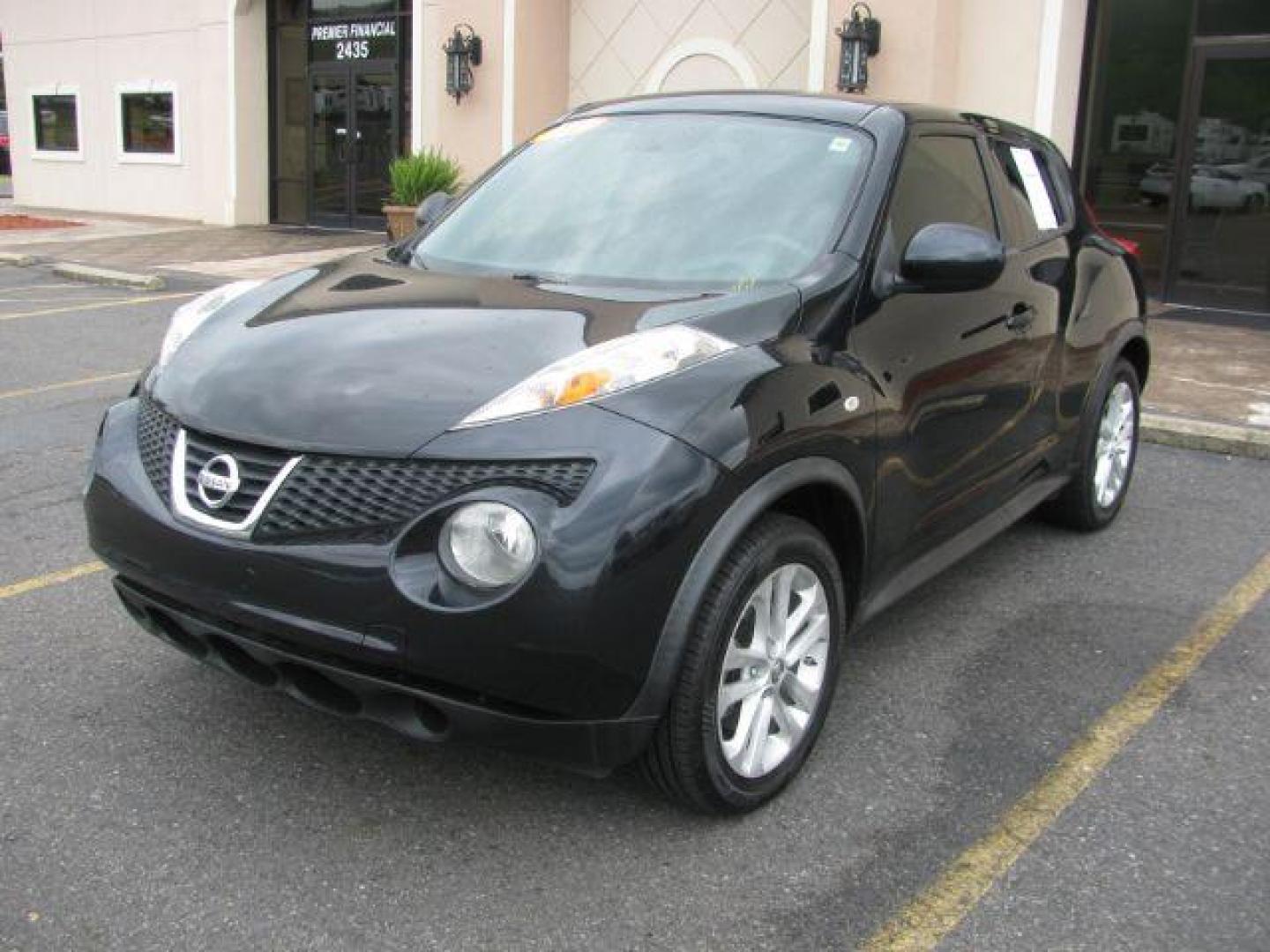 2014 Black Nissan Juke SL AWD (JN8AF5MV0ET) with an 1.6L L4 DOHC 16V engine, Continuously Variable Transmission transmission, located at 2443 Albert Pike, Hot Springs, AR, 71913, (501) 623-6255, 34.492222, -93.109993 - ALL LISTED FEATURES MAY NOT BE AVAILABLE!!!! - Photo#0