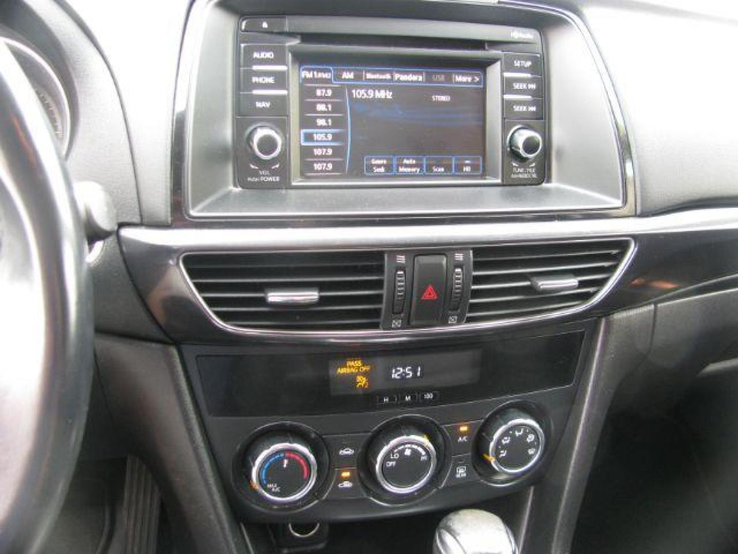 2015 White Mazda Mazda6 i Sport AT (JM1GJ1U59F1) with an 2.5L L4 DOHC 16V engine, 6-Speed Automatic transmission, located at 2443 Albert Pike, Hot Springs, AR, 71913, (501) 623-6255, 34.492222, -93.109993 - ALL LISTED FEATURES MAY NOT BE AVAILABLE!!!! - Photo#9