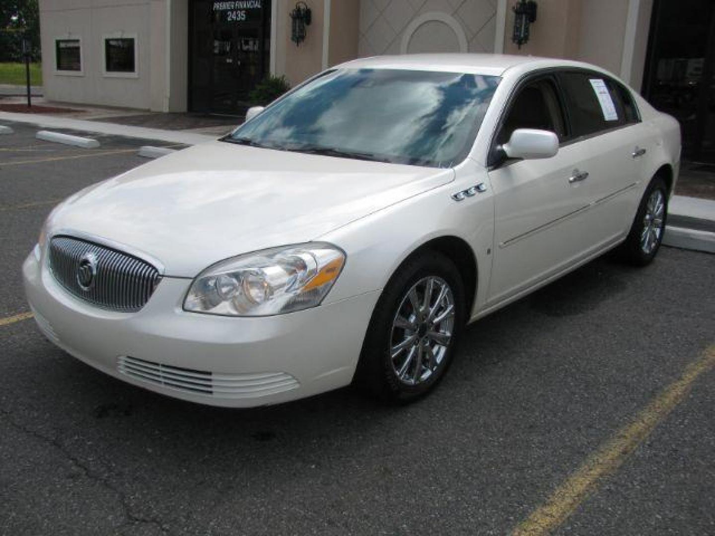 2009 White Buick Lucerne CXL1 (1G4HD57M49U) with an 3.9L V6 OHV 12V engine, 4-Speed Automatic transmission, located at 2443 Albert Pike, Hot Springs, AR, 71913, (501) 623-6255, 34.492222, -93.109993 - ALL LISTED FEATURES MAY NOT BE AVAILABLE!!!! - Photo#0