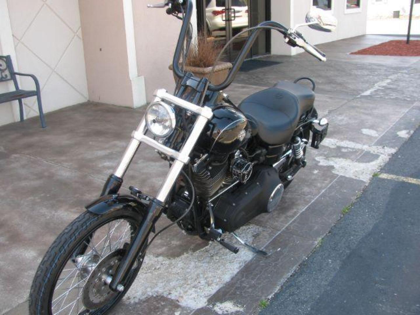 2010 Black Harley-Davidson FXDWG Wide Glide - (1HD1GP414AC) with an 1584CC engine, located at 2443 Albert Pike, Hot Springs, AR, 71913, (501) 623-6255, 34.492222, -93.109993 - Photo#7