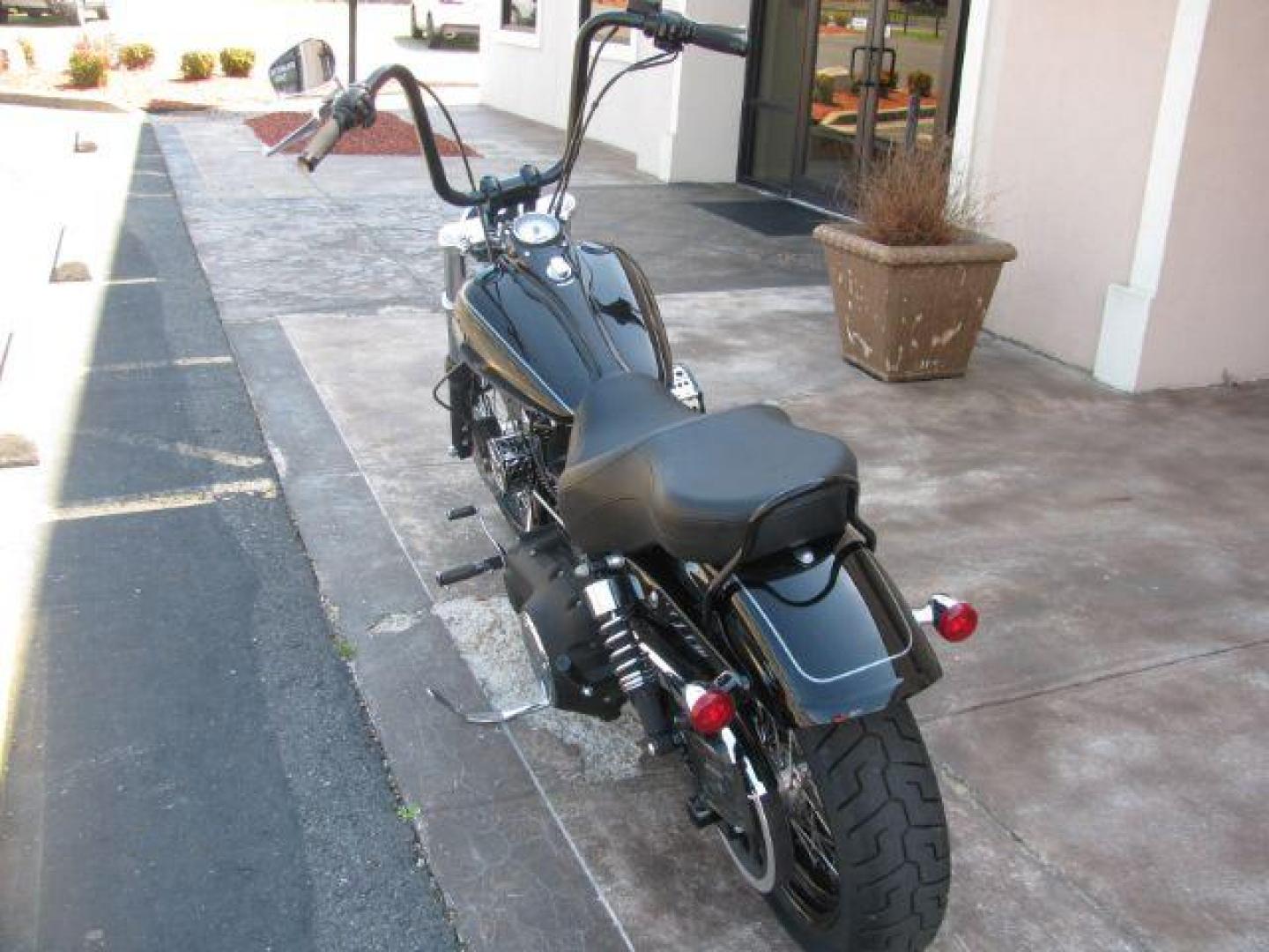 2010 Black Harley-Davidson FXDWG Wide Glide - (1HD1GP414AC) with an 1584CC engine, located at 2443 Albert Pike, Hot Springs, AR, 71913, (501) 623-6255, 34.492222, -93.109993 - Photo#8