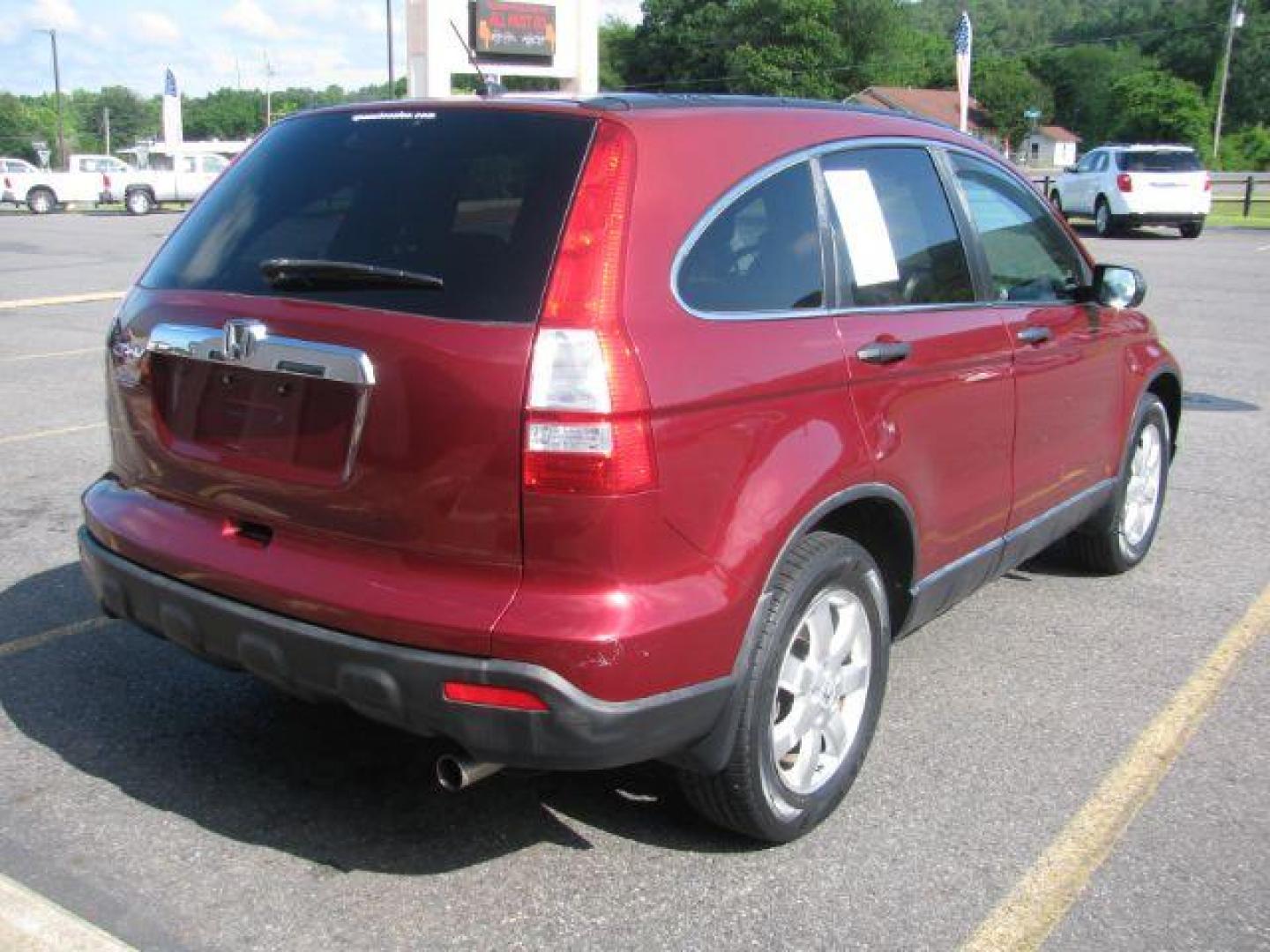 2007 Maroon Honda CR-V EX 2WD AT (JHLRE38527C) with an 2.4L L4 DOHC 16V engine, 5-Speed Automatic transmission, located at 2443 Albert Pike, Hot Springs, AR, 71913, (501) 623-6255, 34.492222, -93.109993 - Photo#2