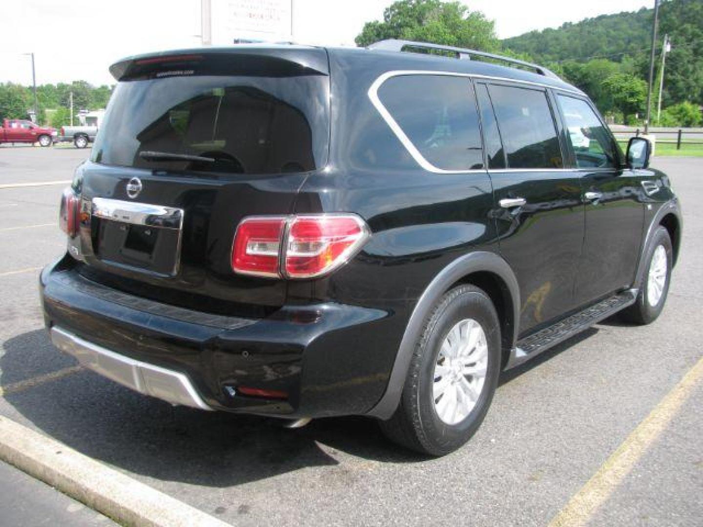 2018 Black Nissan Armada SV 2WD (JN8AY2ND5J9) with an 5.6L V8 DOHC 32V engine, 7-Speed Automatic transmission, located at 2443 Albert Pike, Hot Springs, AR, 71913, (501) 623-6255, 34.492222, -93.109993 - Photo#2