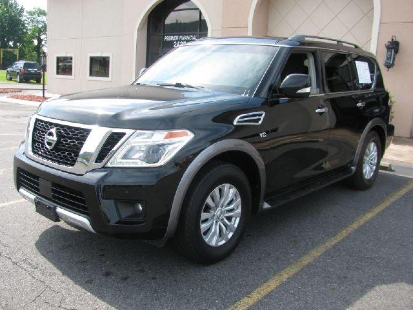 2018 Black Nissan Armada SV 2WD (JN8AY2ND5J9) with an 5.6L V8 DOHC 32V engine, 7-Speed Automatic transmission, located at 2443 Albert Pike, Hot Springs, AR, 71913, (501) 623-6255, 34.492222, -93.109993 - Photo#5
