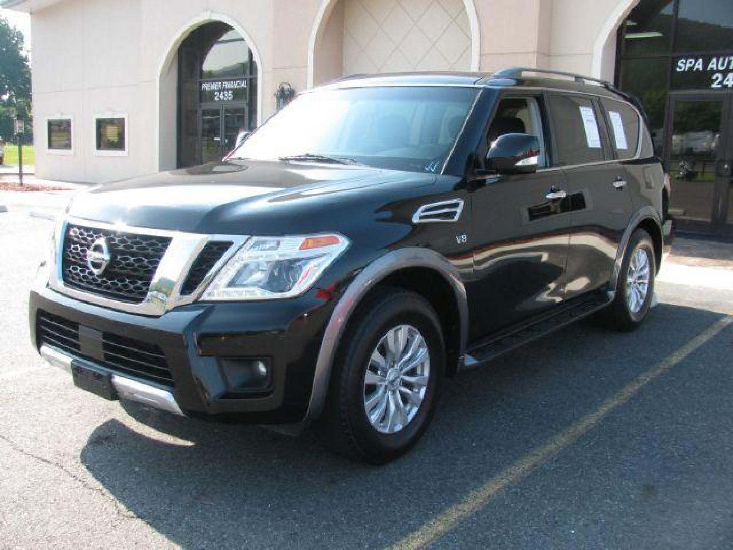 2018 Black Nissan Armada SV 2WD (JN8AY2ND5J9) with an 5.6L V8 DOHC 32V engine, 7-Speed Automatic transmission, located at 2443 Albert Pike, Hot Springs, AR, 71913, (501) 623-6255, 34.492222, -93.109993 - Photo#5
