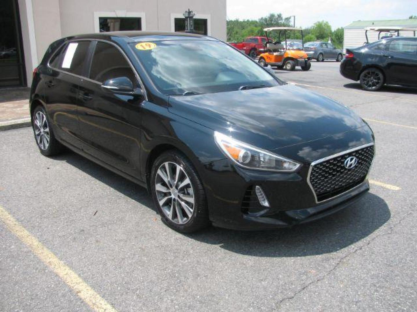 2019 Black Hyundai Elantra GT Base 6A (KMHH35LE1KU) with an 2.0L L4 16V DOHC engine, 6-Speed Automatic transmission, located at 2443 Albert Pike, Hot Springs, AR, 71913, (501) 623-6255, 34.492222, -93.109993 - Photo#0