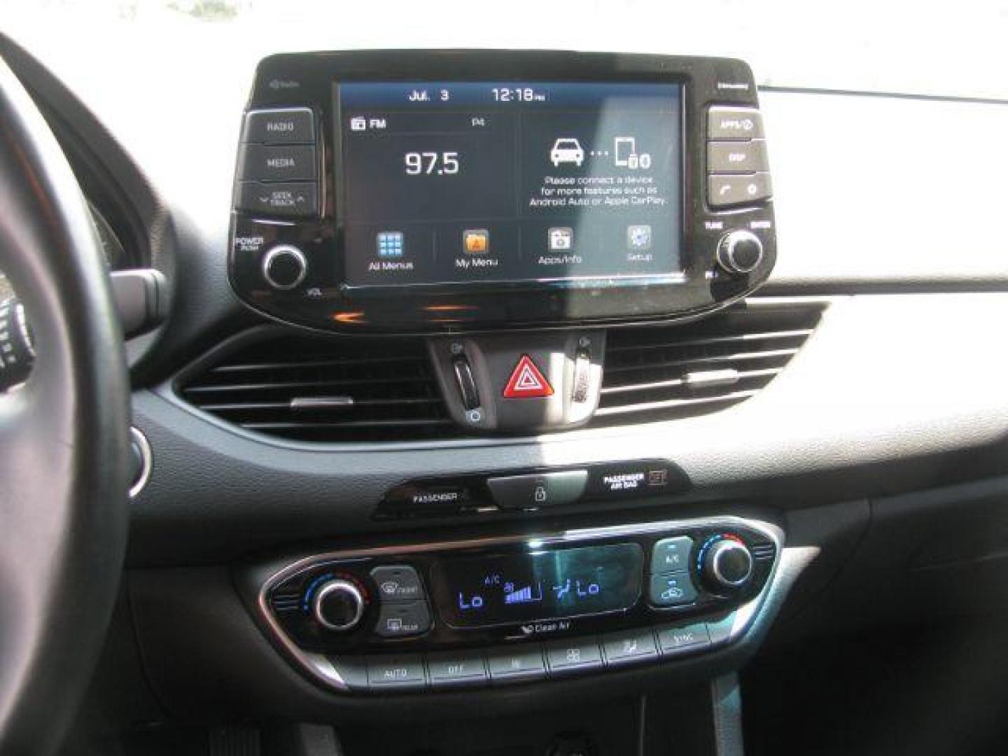 2019 Black Hyundai Elantra GT Base 6A (KMHH35LE1KU) with an 2.0L L4 16V DOHC engine, 6-Speed Automatic transmission, located at 2443 Albert Pike, Hot Springs, AR, 71913, (501) 623-6255, 34.492222, -93.109993 - Photo#9
