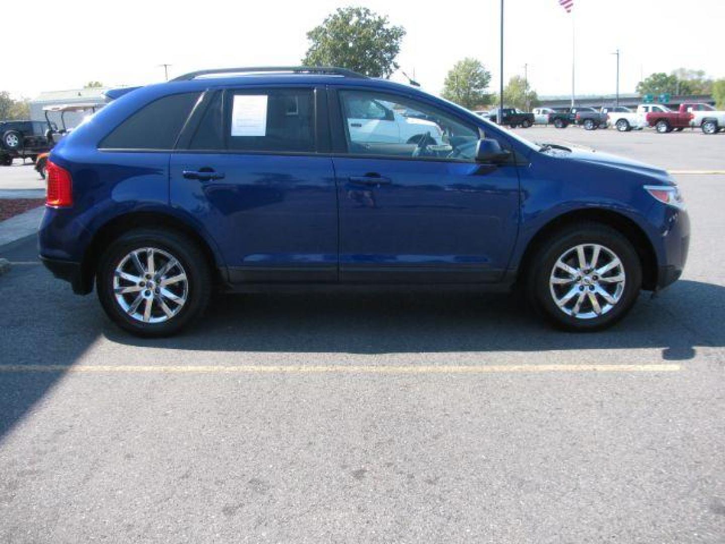 2013 Blue Ford Edge SEL FWD (2FMDK3JC1DB) with an 3.5L V6 DOHC 24V engine, 6-Speed Automatic transmission, located at 2443 Albert Pike, Hot Springs, AR, 71913, (501) 623-6255, 34.492222, -93.109993 - Photo#1