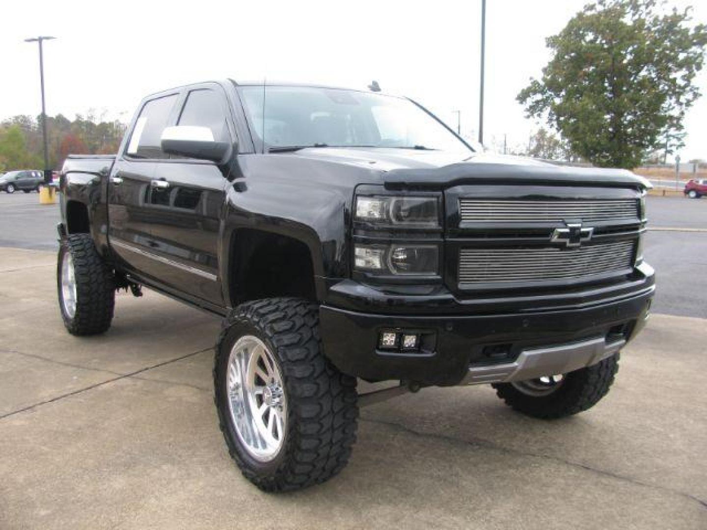 2014 Black Chevrolet Silverado 1500 1LZ Crew Cab 4WD (3GCUKSEC4EG) with an 5.3L V8 OHV 16V engine, 6-Speed Automatic transmission, located at 2443 Albert Pike, Hot Springs, AR, 71913, (501) 623-6255, 34.492222, -93.109993 - Photo#1