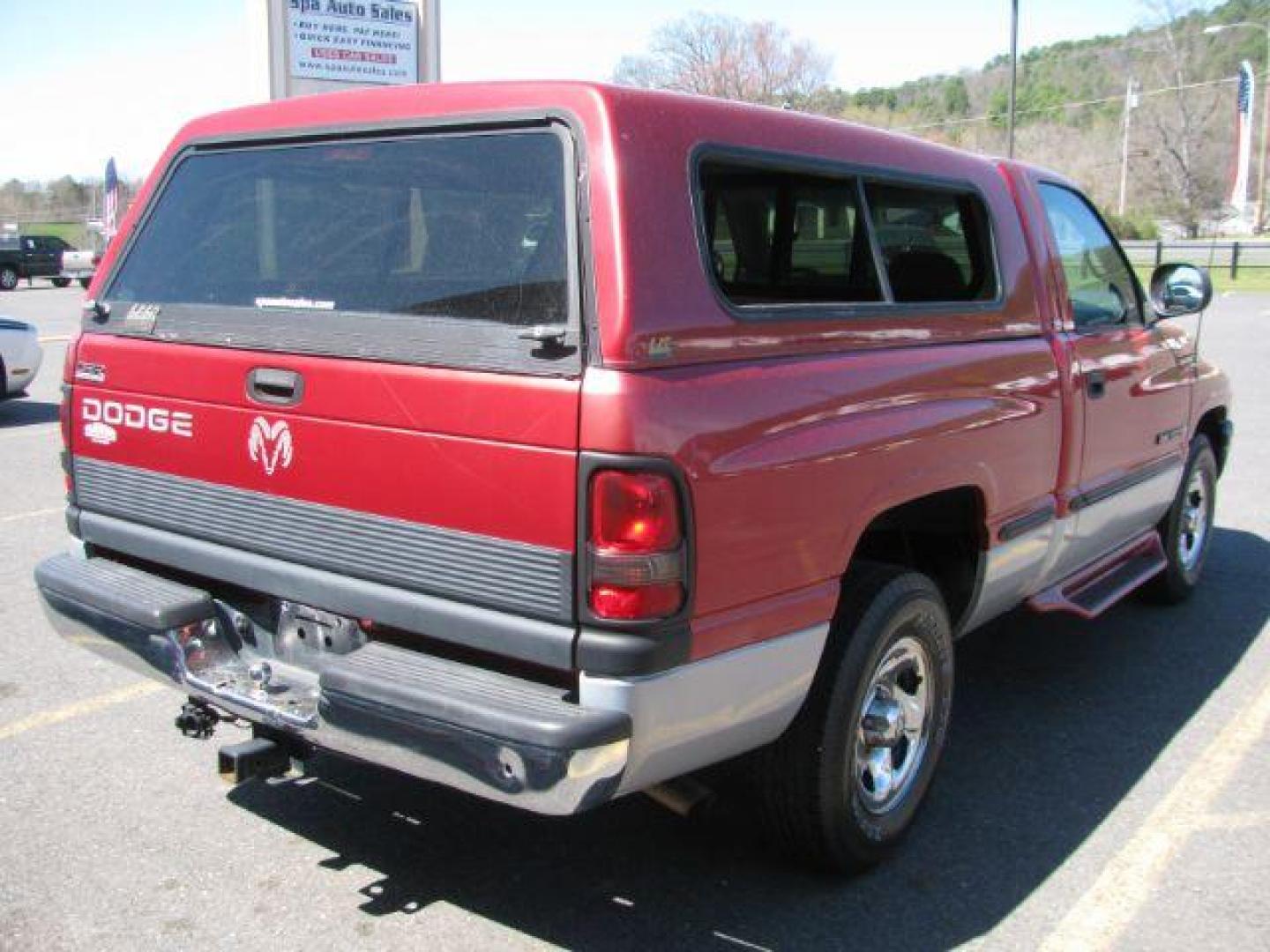 1998 Maroon Dodge Ram 1500 ST (1B7HC16Z0WS) with an 5.9L engine, located at 2443 Albert Pike, Hot Springs, AR, 71913, (501) 623-6255, 34.492222, -93.109993 - Photo#3