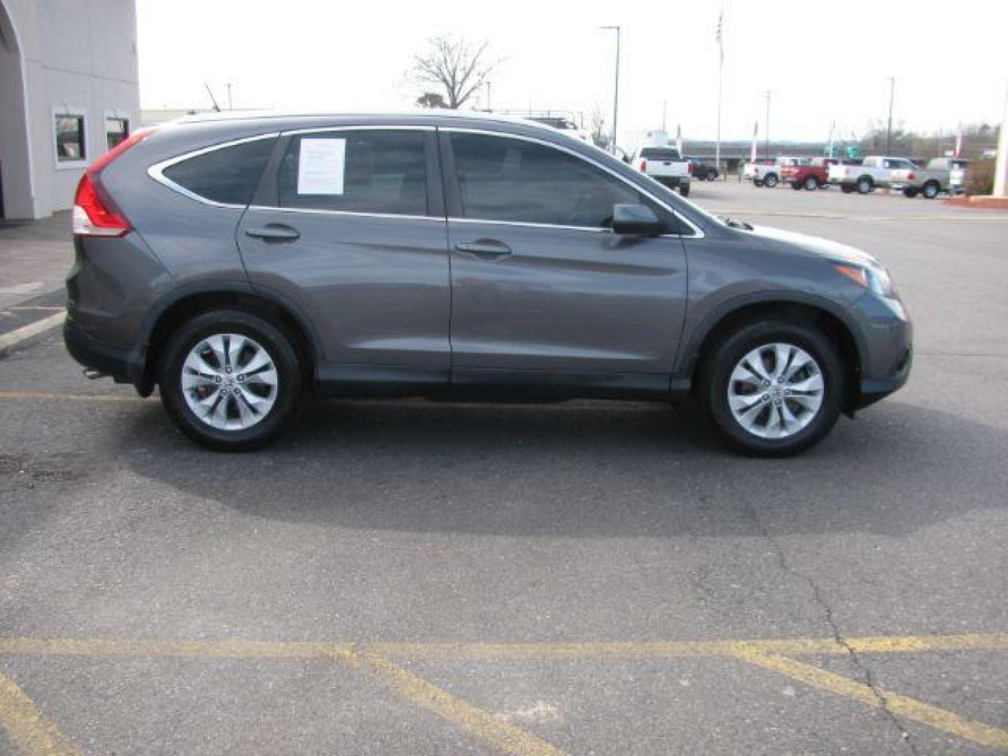 2014 Gray Honda CR-V EX-L (2HKRM3H79EH) with an 2.4L I-4 DOHC engine, located at 2443 Albert Pike, Hot Springs, AR, 71913, (501) 623-6255, 34.492222, -93.109993 - Photo#4