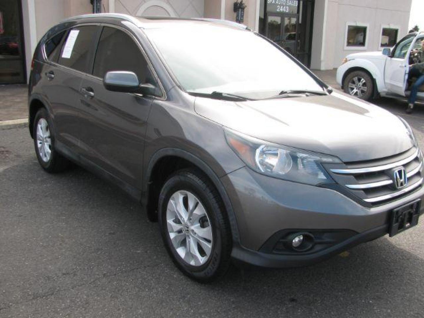 2014 Gray Honda CR-V EX-L (2HKRM3H79EH) with an 2.4L I-4 DOHC engine, located at 2443 Albert Pike, Hot Springs, AR, 71913, (501) 623-6255, 34.492222, -93.109993 - Photo#5