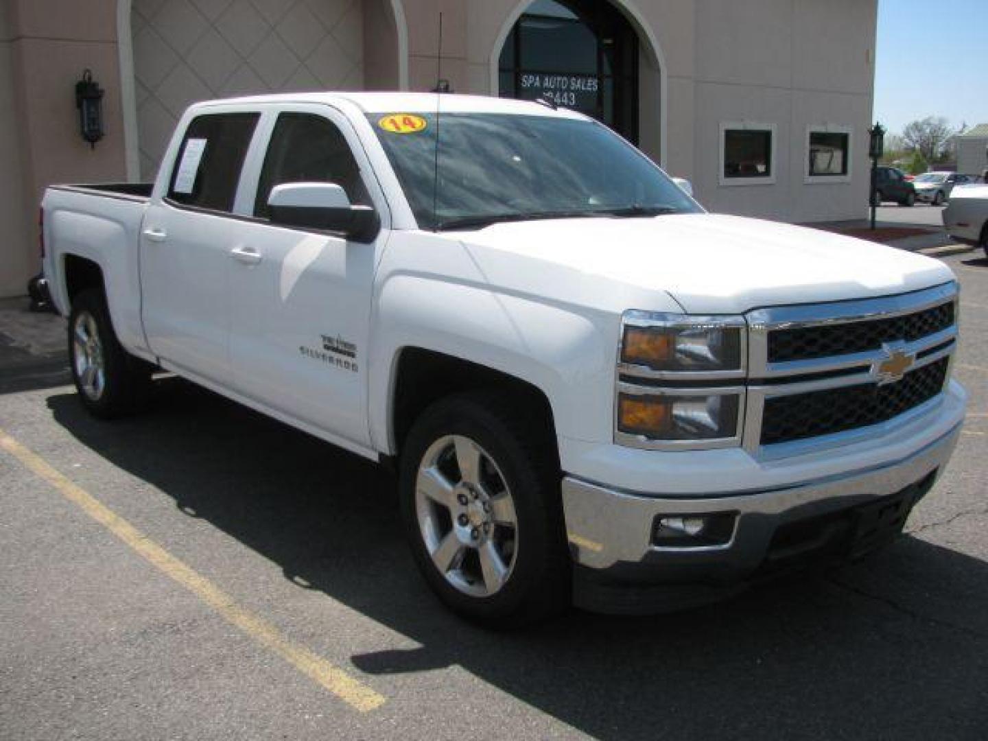 2014 White Chevrolet Silverado 1500 1LT Crew Cab 2WD (3GCPCREC4EG) with an 5.3L V8 OHV 16V engine, 6-Speed Automatic transmission, located at 2443 Albert Pike, Hot Springs, AR, 71913, (501) 623-6255, 34.492222, -93.109993 - Photo#6