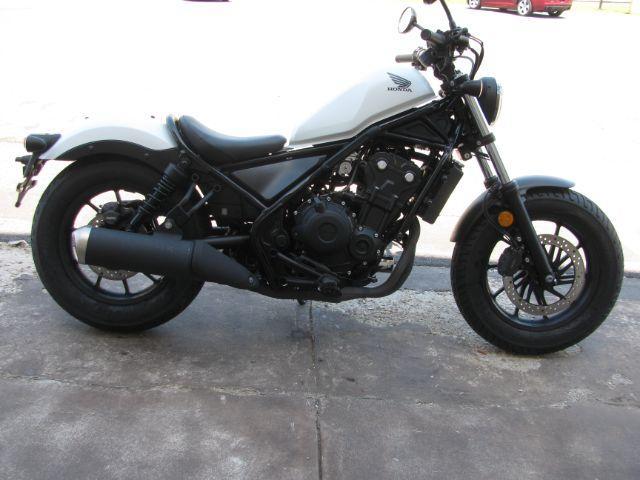 2021 White Honda CMX500A Rebel 500 (MLHPC5651M5) with an 471cc engine, Manual transmission, located at 2443 Albert Pike, Hot Springs, AR, 71913, (501) 623-6255, 34.492222, -93.109993 - Photo#0