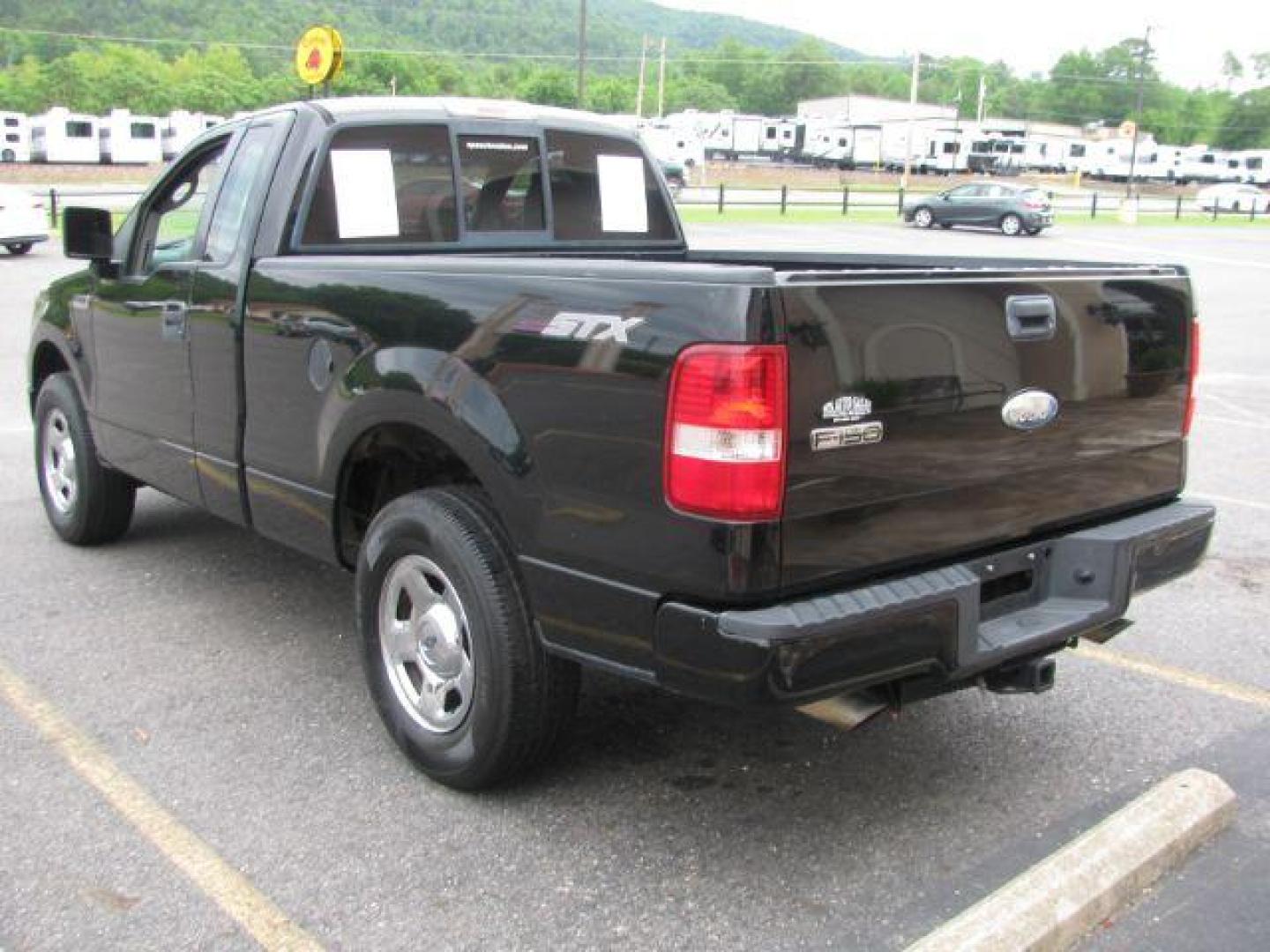 2008 Black Ford F-150 STX 2WD (1FTRF12228K) with an 4.2L V6 OHV 12V engine, located at 2443 Albert Pike, Hot Springs, AR, 71913, (501) 623-6255, 34.492222, -93.109993 - Photo#2