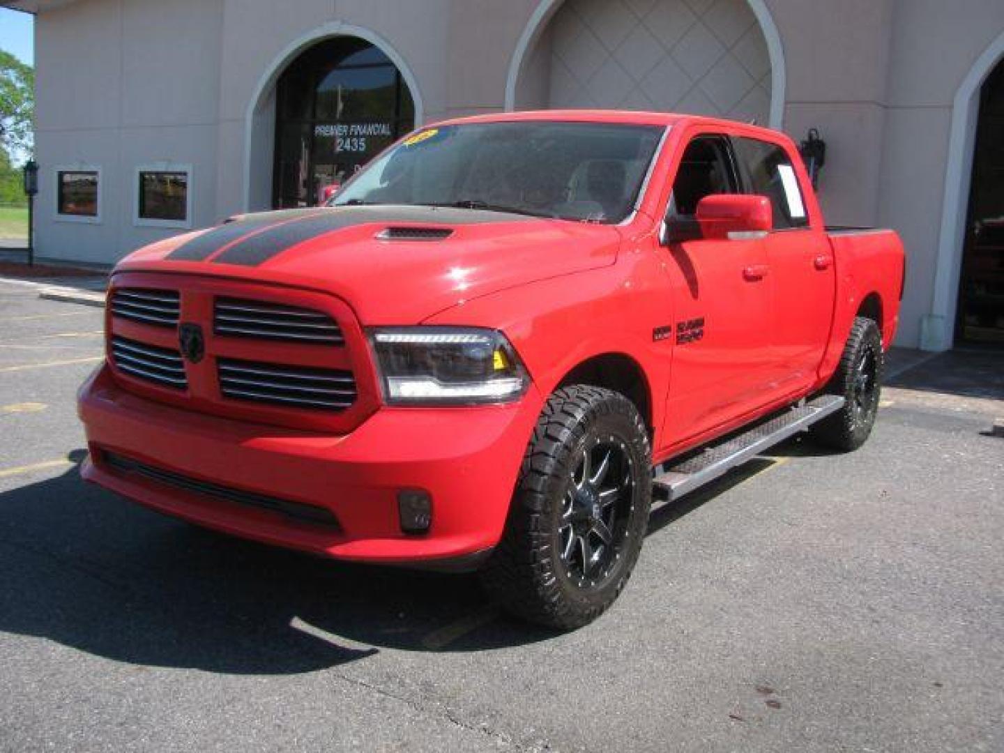 2016 Red Ram 1500 Sport (1C6RR7MT9GS) with an HEMI 5.7L V-8 variable valve control engine, located at 2443 Albert Pike, Hot Springs, AR, 71913, (501) 623-6255, 34.492222, -93.109993 - Photo#0