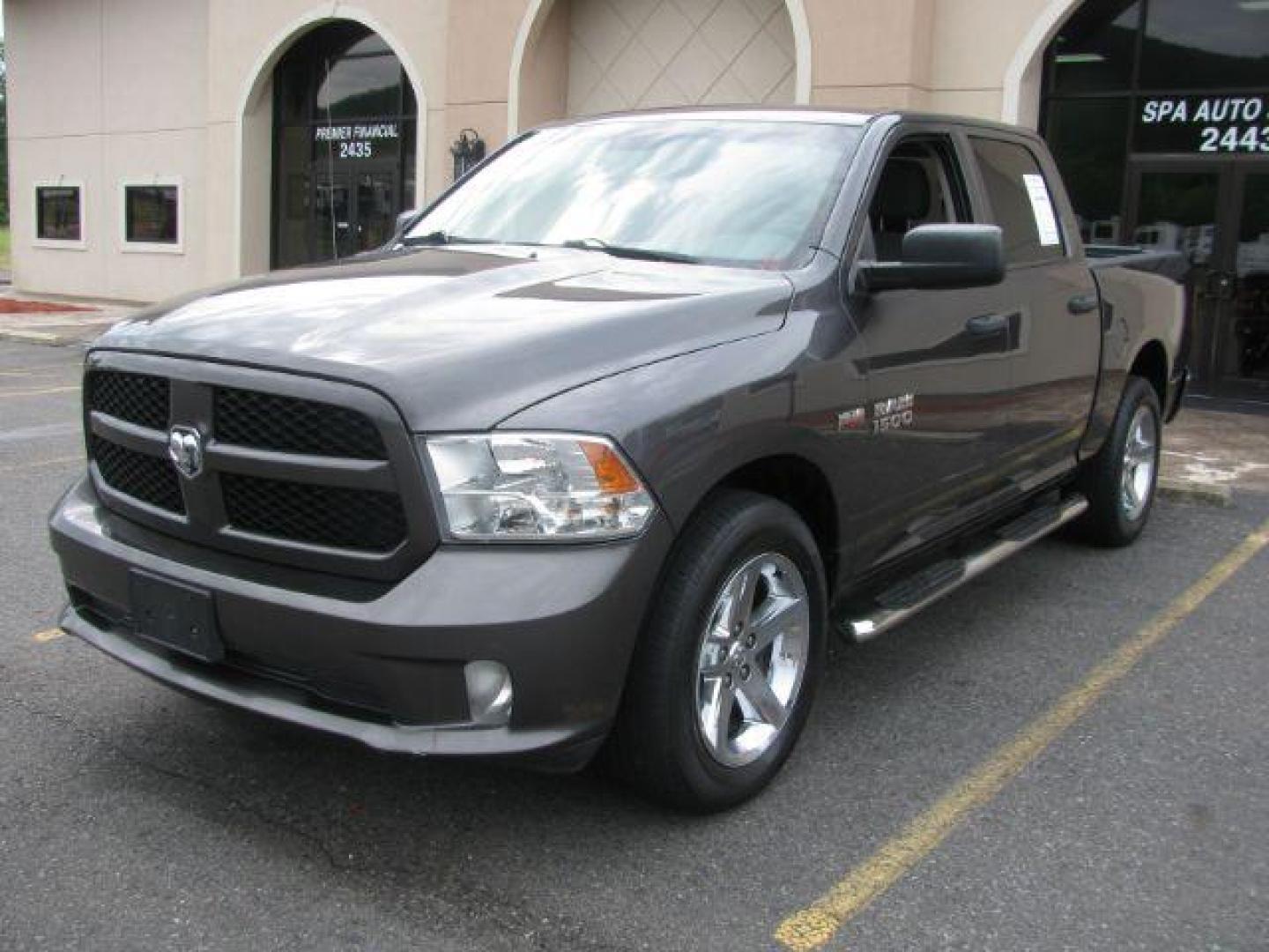 2014 Gray Ram 1500 Express (1C6RR6KT3ES) with an HEMI 5.7L V-8 variable valve control engine, Automatic transmission, located at 2443 Albert Pike, Hot Springs, AR, 71913, (501) 623-6255, 34.492222, -93.109993 - Photo#0