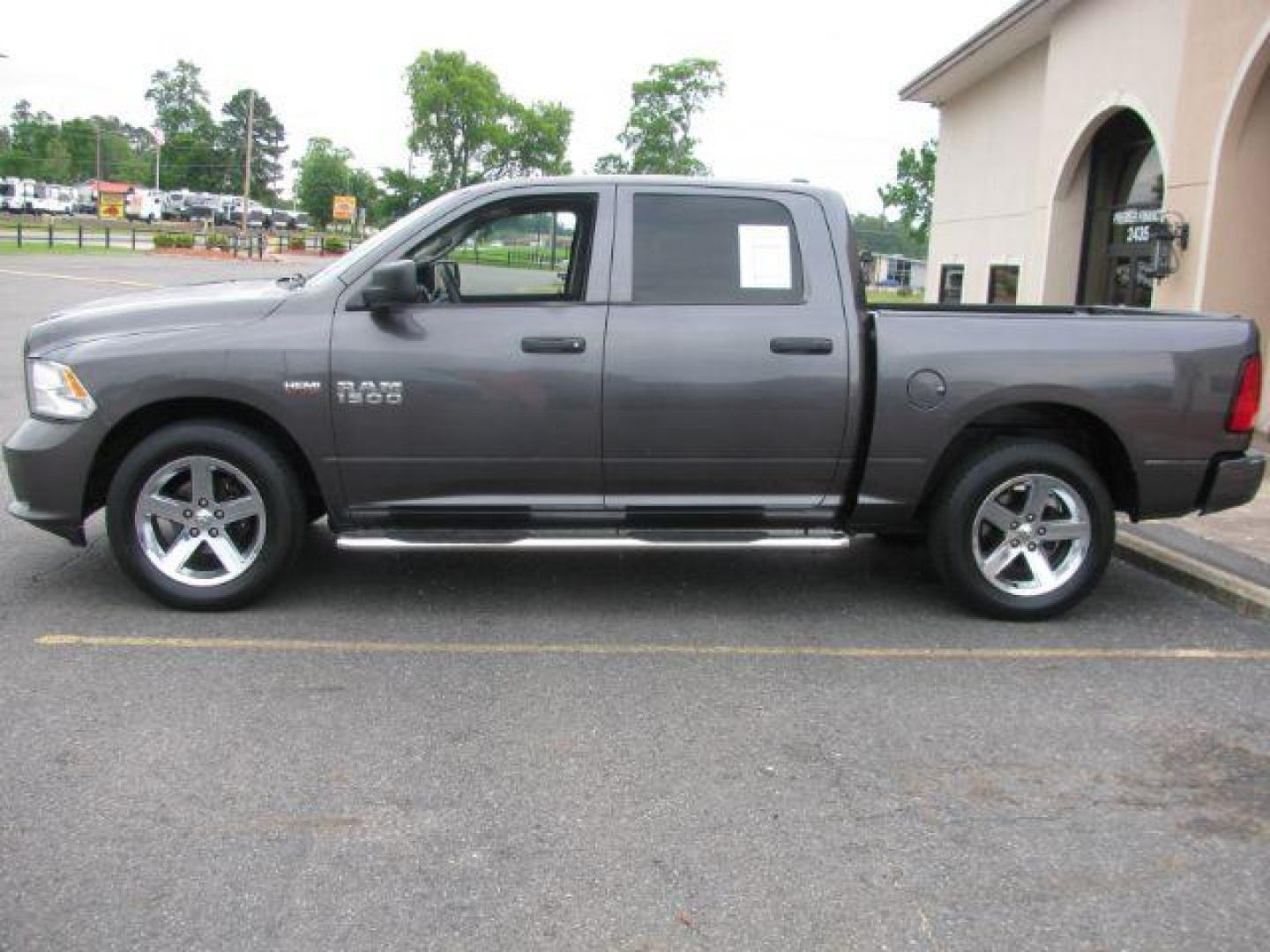 2014 Gray Ram 1500 Express (1C6RR6KT3ES) with an HEMI 5.7L V-8 variable valve control engine, Automatic transmission, located at 2443 Albert Pike, Hot Springs, AR, 71913, (501) 623-6255, 34.492222, -93.109993 - Photo#1