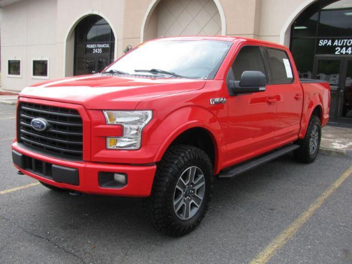 2016 Red Ford F-150 XLT (1FTEW1EP2GK) with an EcoBoost 2.7L V-6 gasoline direct injection engine, Automatic transmission, located at 2443 Albert Pike, Hot Springs, AR, 71913, (501) 623-6255, 34.492222, -93.109993 - Photo#0