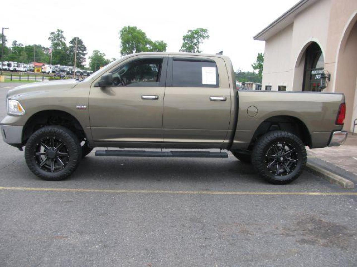 2013 Tan Ram 1500 Big Horn (1C6RR6LT0DS) with an HEMI 5.7L V-8 variable valve control engine, located at 2443 Albert Pike, Hot Springs, AR, 71913, (501) 623-6255, 34.492222, -93.109993 - Photo#1