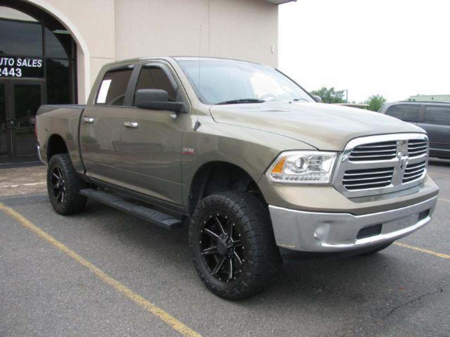 2013 Tan Ram 1500 Big Horn (1C6RR6LT0DS) with an HEMI 5.7L V-8 variable valve control engine, located at 2443 Albert Pike, Hot Springs, AR, 71913, (501) 623-6255, 34.492222, -93.109993 - Photo#6