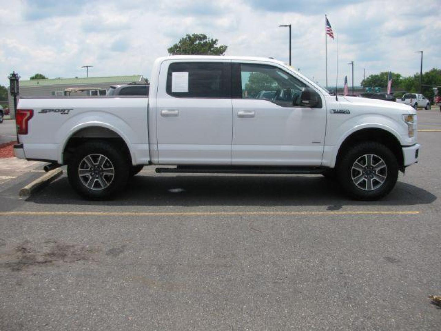 2016 White Ford F-150 XLT (1FTEW1EG9GK) with an 3.5L V-6 DOHC engine, Automatic transmission, located at 2443 Albert Pike, Hot Springs, AR, 71913, (501) 623-6255, 34.492222, -93.109993 - Photo#5