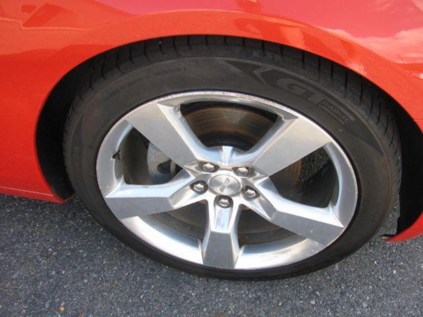 2012 Orange Chevrolet Camaro 2LT (2G1FC1E32C9) with an 3.6L V-6 gasoline direct injection engine, Automatic transmission, located at 2443 Albert Pike, Hot Springs, AR, 71913, (501) 623-6255, 34.492222, -93.109993 - Photo#6