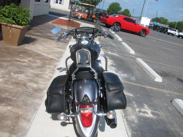 2007 Gray Yamaha XVS1100AT VStar (JYAVP11E57A) with an 1063CC engine, Manual transmission, located at 2443 Albert Pike, Hot Springs, AR, 71913, (501) 623-6255, 34.492222, -93.109993 - Photo#1