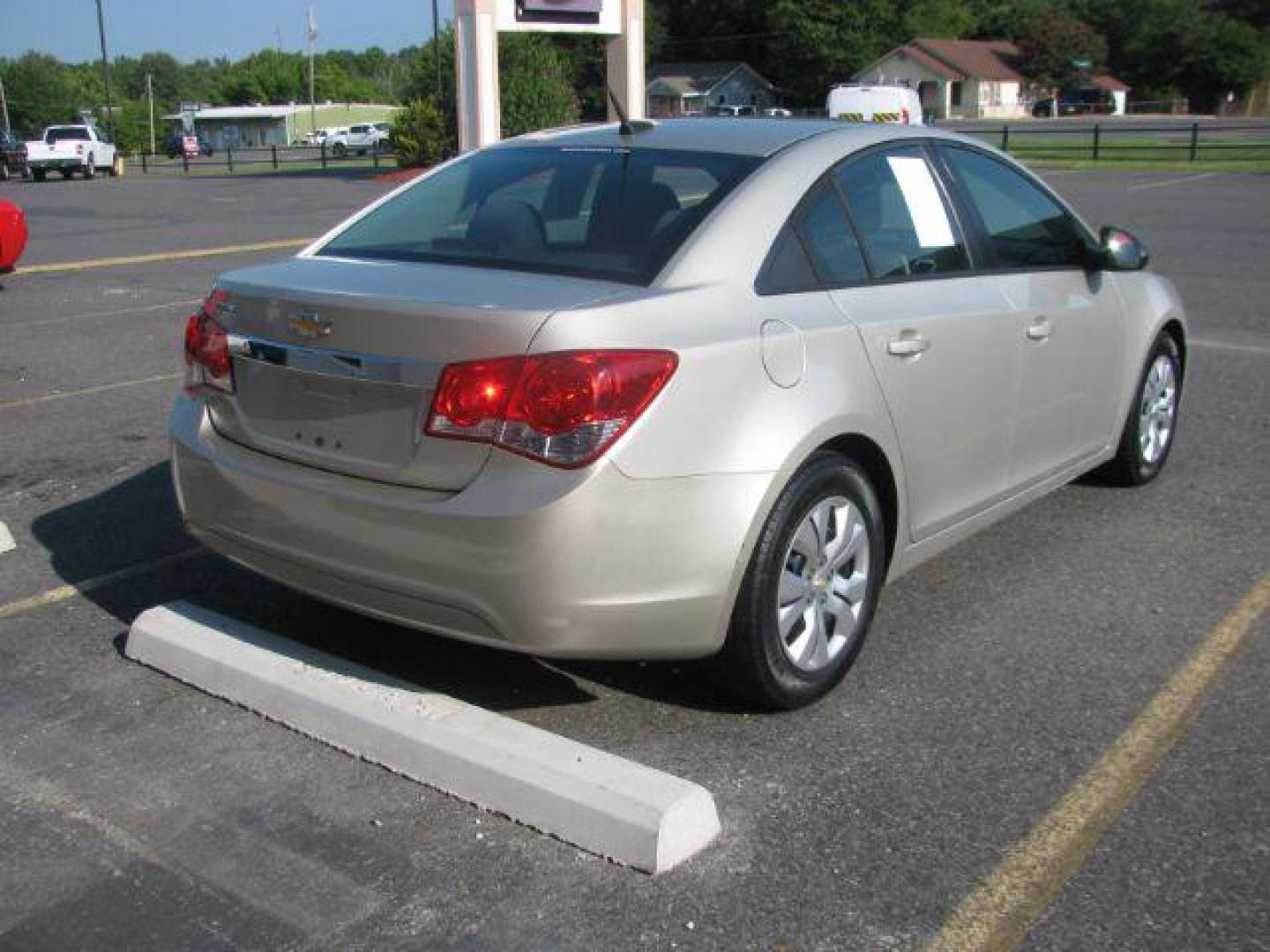2013 Gold Chevrolet Cruze LS Auto (1G1PA5SH6D7) with an ECOTEC 1.8L I-4 DOHC engine, Automatic transmission, located at 2443 Albert Pike, Hot Springs, AR, 71913, (501) 623-6255, 34.492222, -93.109993 - Photo#3