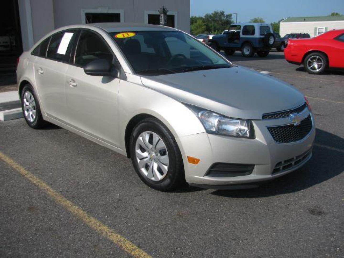 2013 Gold Chevrolet Cruze LS Auto (1G1PA5SH6D7) with an ECOTEC 1.8L I-4 DOHC engine, Automatic transmission, located at 2443 Albert Pike, Hot Springs, AR, 71913, (501) 623-6255, 34.492222, -93.109993 - Photo#5