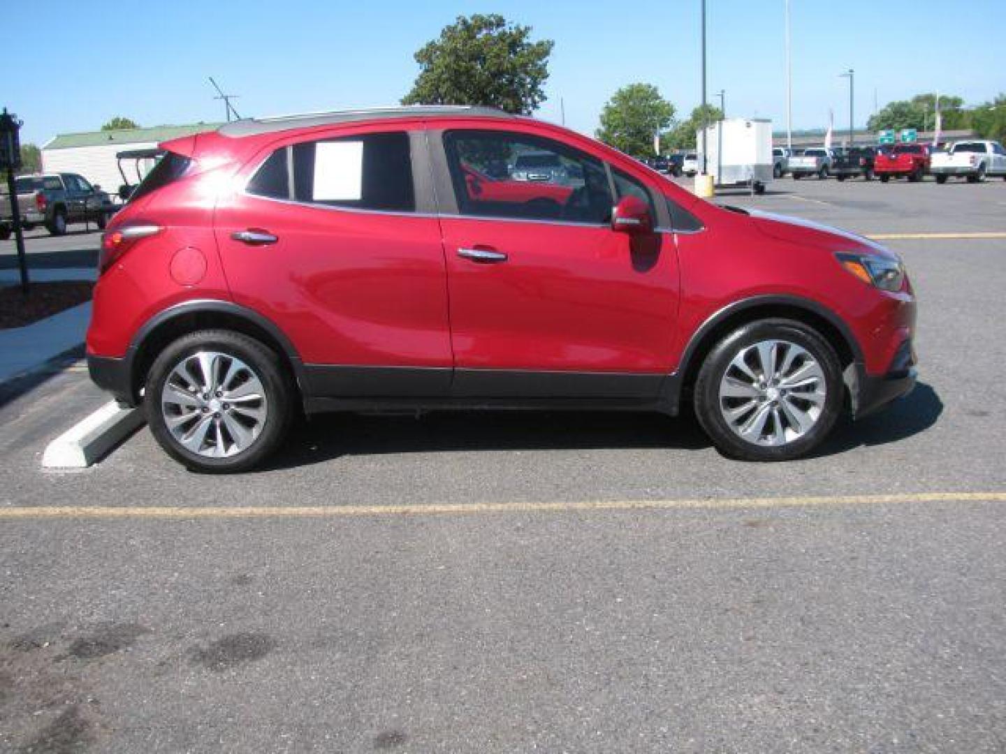 2019 Maroon Buick Encore FWD Preferred (KL4CJASB5KB) with an Ecotec 1.4L I-4 DOHC engine, Automatic transmission, located at 2443 Albert Pike, Hot Springs, AR, 71913, (501) 623-6255, 34.492222, -93.109993 - Photo#1