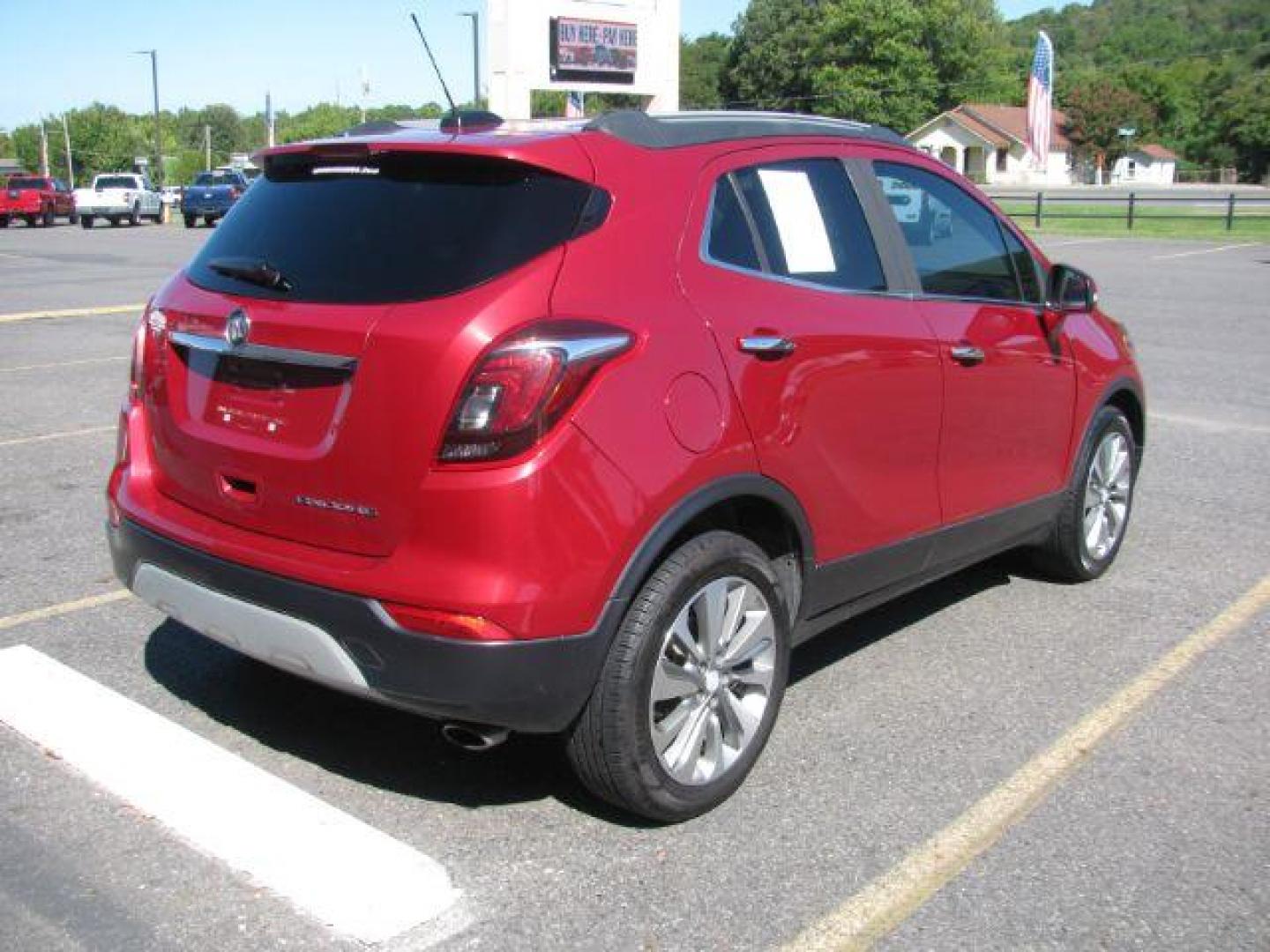 2019 Maroon Buick Encore FWD Preferred (KL4CJASB5KB) with an Ecotec 1.4L I-4 DOHC engine, Automatic transmission, located at 2443 Albert Pike, Hot Springs, AR, 71913, (501) 623-6255, 34.492222, -93.109993 - Photo#2