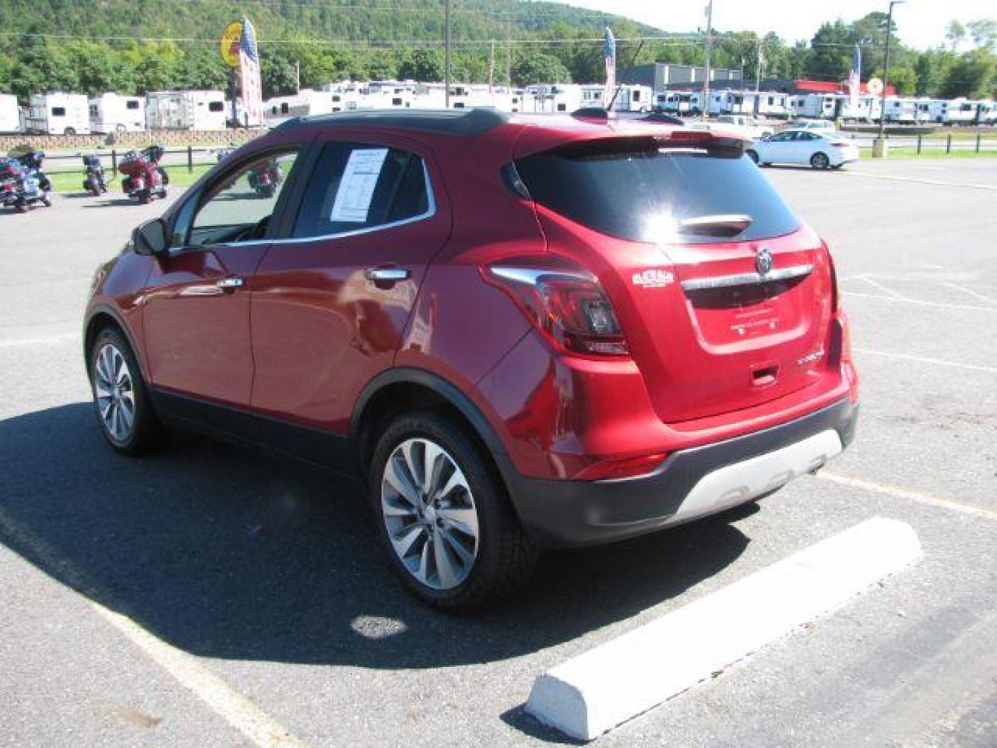 2019 Maroon Buick Encore FWD Preferred (KL4CJASB5KB) with an Ecotec 1.4L I-4 DOHC engine, Automatic transmission, located at 2443 Albert Pike, Hot Springs, AR, 71913, (501) 623-6255, 34.492222, -93.109993 - Photo#3
