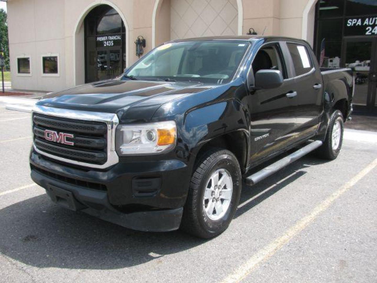 2017 Black GMC Canyon Base (1GTG5BEA0H1) with an 2.5l engine, Automatic transmission, located at 2443 Albert Pike, Hot Springs, AR, 71913, (501) 623-6255, 34.492222, -93.109993 - Photo#0