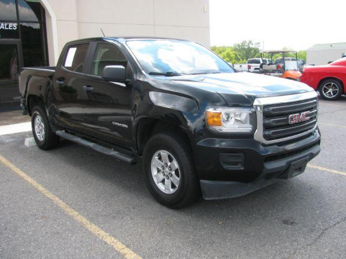 2017 Black GMC Canyon Base (1GTG5BEA0H1) with an 2.5l engine, Automatic transmission, located at 2443 Albert Pike, Hot Springs, AR, 71913, (501) 623-6255, 34.492222, -93.109993 - Photo#6