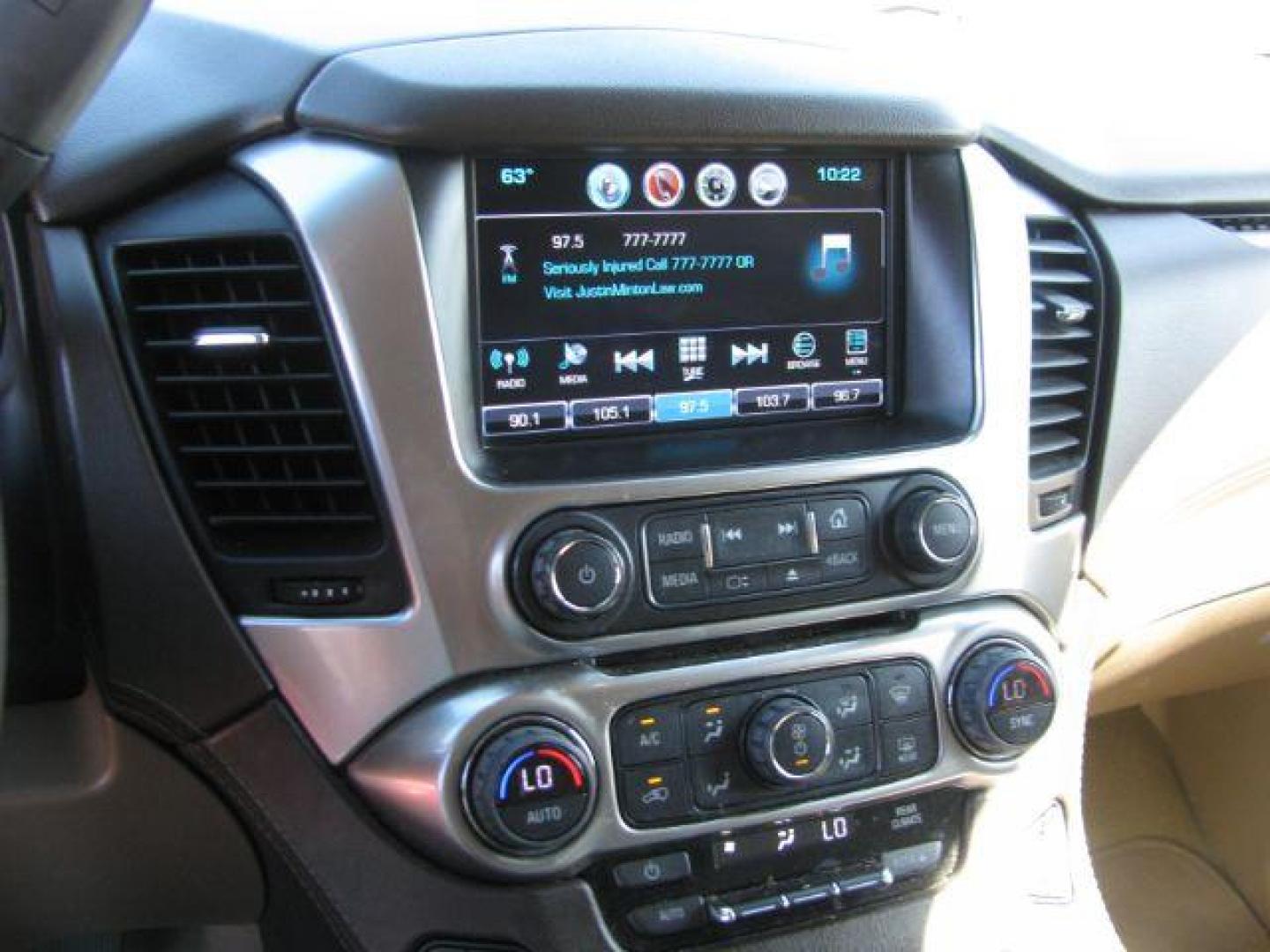 2017 Tan Chevrolet Tahoe LT (1GNSCBKC8HR) with an EcoTec3 5.3L V-8 gasoline direct injection engine, Automatic transmission, located at 2443 Albert Pike, Hot Springs, AR, 71913, (501) 623-6255, 34.492222, -93.109993 - Photo#9