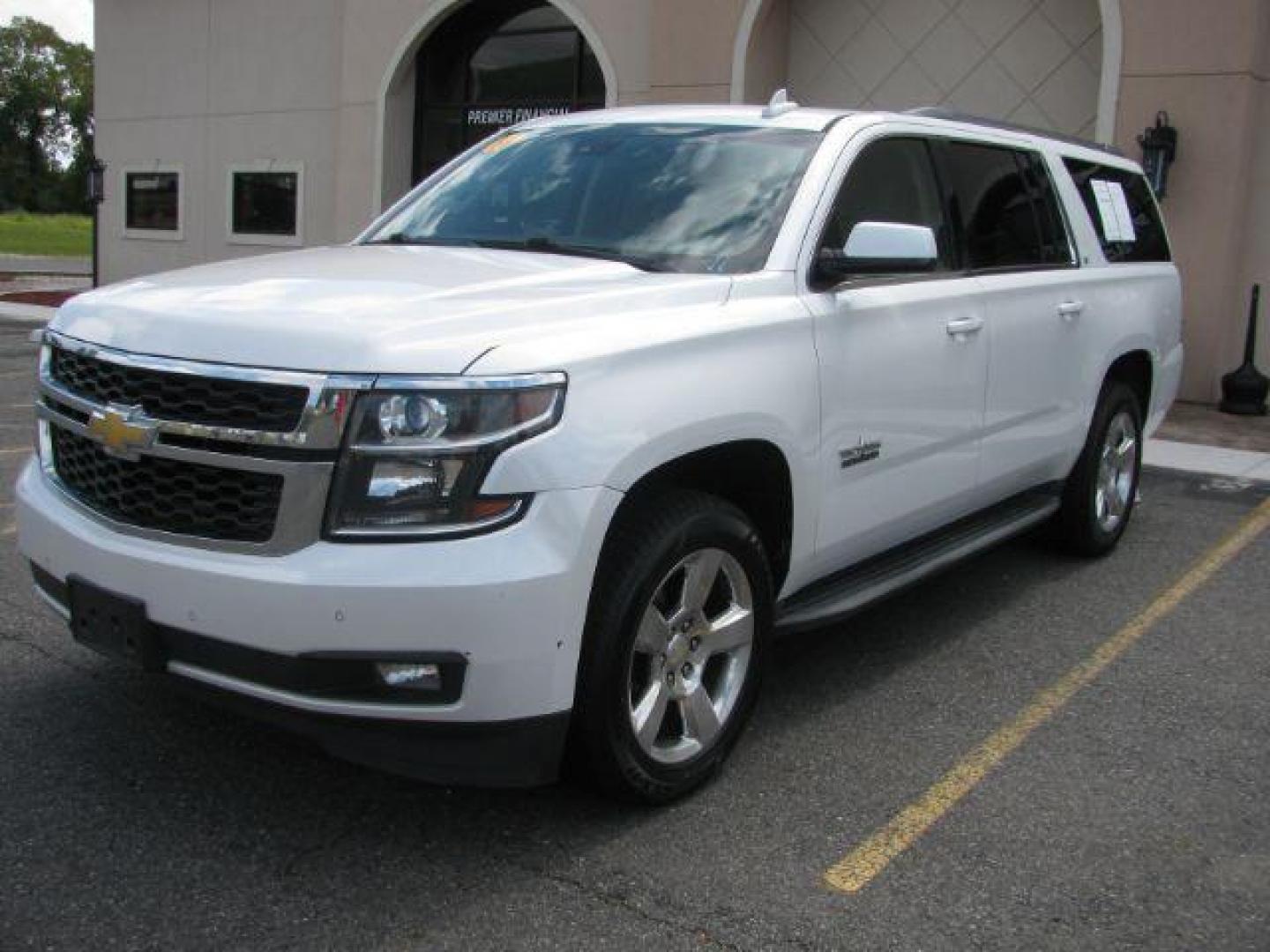 2016 White Chevrolet Suburban LT (1GNSKHKC1GR) with an EcoTec3 5.3L V-8 gasoline direct injection engine, Automatic transmission, located at 2443 Albert Pike, Hot Springs, AR, 71913, (501) 623-6255, 34.492222, -93.109993 - Photo#0