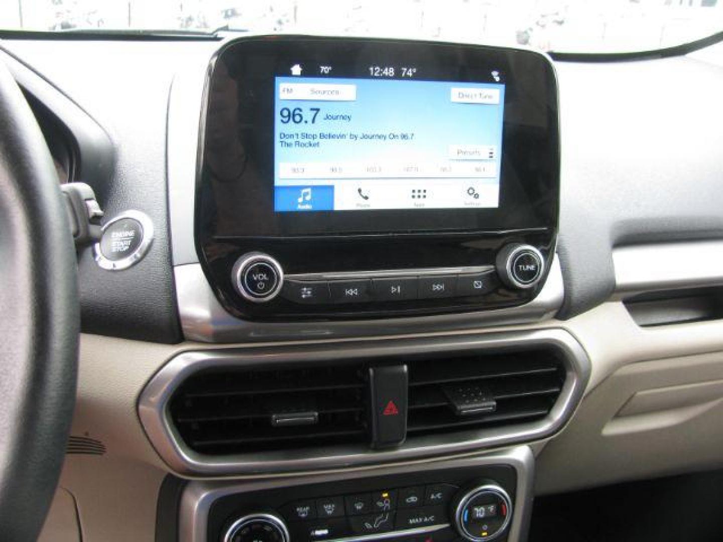 2018 Silver Ford EcoSport SE (MAJ3P1TE4JC) with an EcoBoost 1L I-3 gasoline direct injection engine, Automatic transmission, located at 2443 Albert Pike, Hot Springs, AR, 71913, (501) 623-6255, 34.492222, -93.109993 - Photo#9