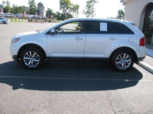 2011 White Ford Edge Limited (2FMDK3KC8BB) with an 3.5L V-6 DOHC engine, Automatic transmission, located at 2443 Albert Pike, Hot Springs, AR, 71913, (501) 623-6255, 34.492222, -93.109993 - Photo#4