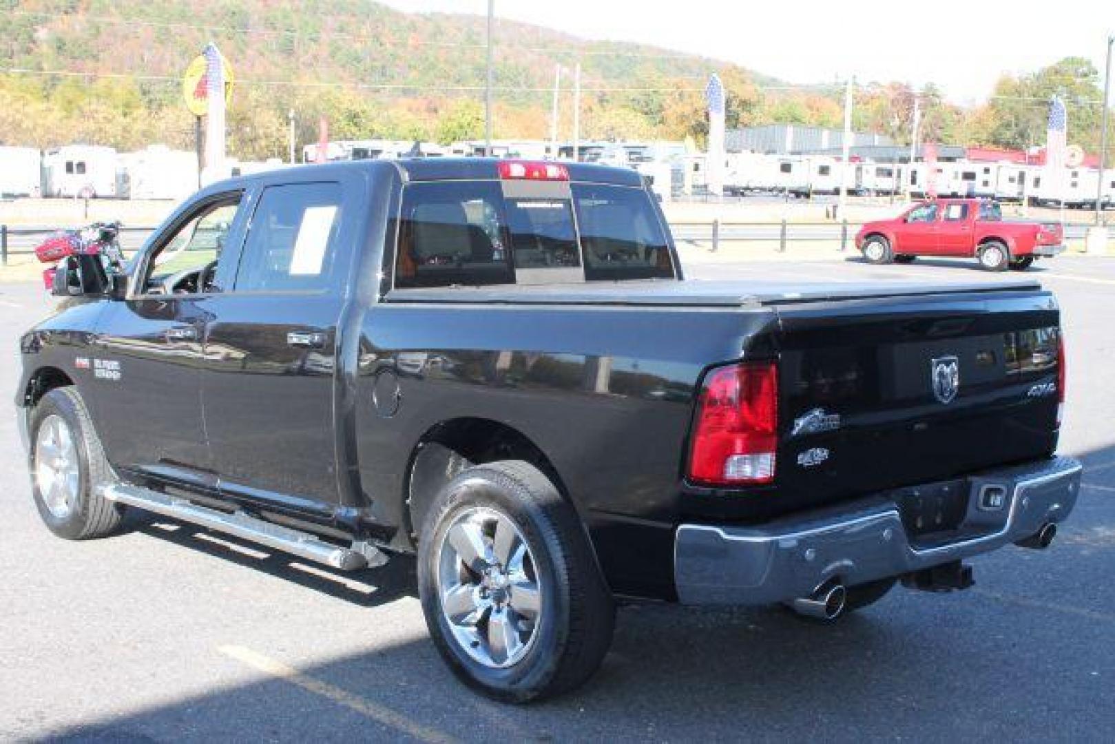 2017 Black /Diesel Gray/Black Ram 1500 Big Horn (1C6RR7LT4HS) with an HEMI 5.7L V-8 variable valve control engine, Automatic transmission, located at 2443 Albert Pike, Hot Springs, AR, 71913, (501) 623-6255, 34.492222, -93.109993 - Photo#2